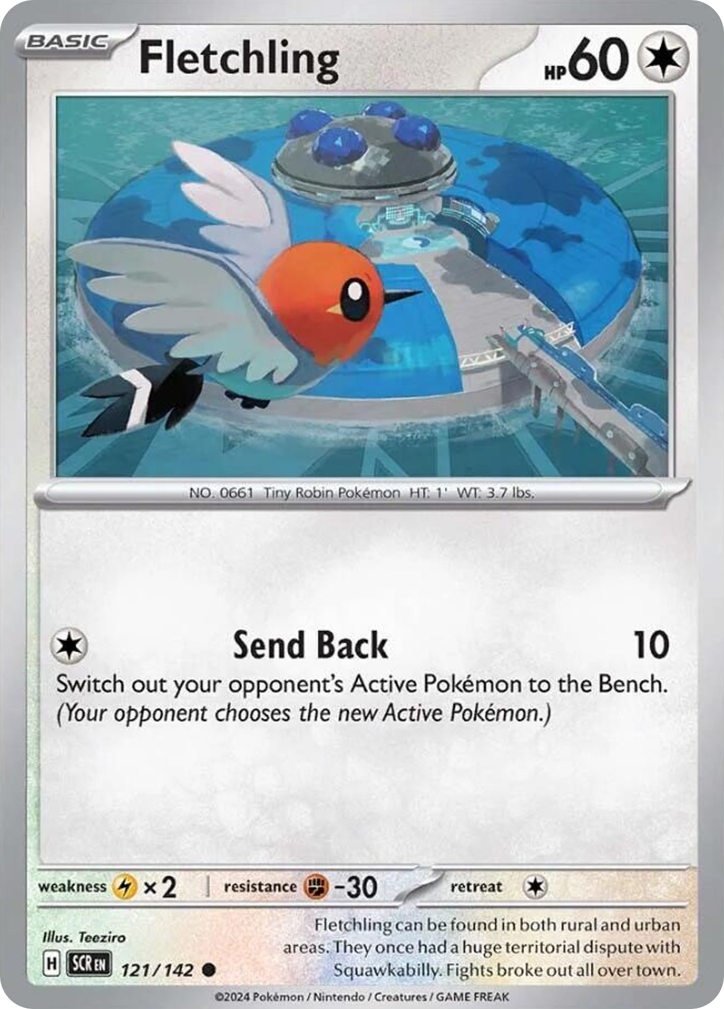 Fletchling 121/142 Stellar Crown