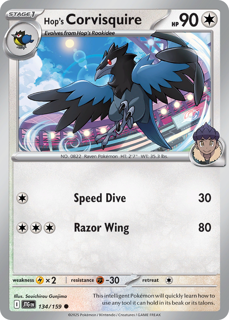 Hop's Corvisquire 134/159 Journey Together