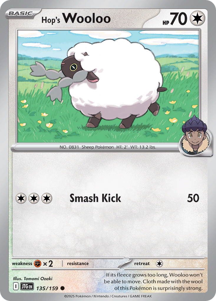 Hop's Wooloo 135/159 Journey Together