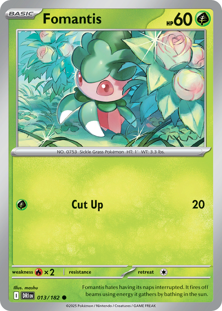 Fomantis 013/182 Destined Rivals