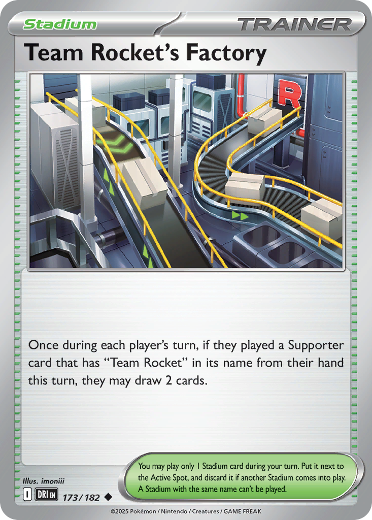 Team Rocket's Factory 173/182 Destined Rivals