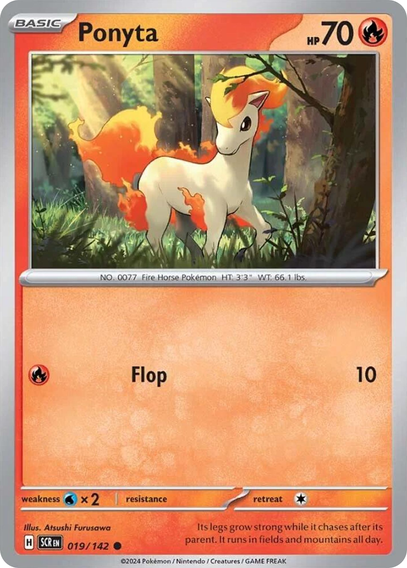 Ponyta 019/142 Stellar Crown