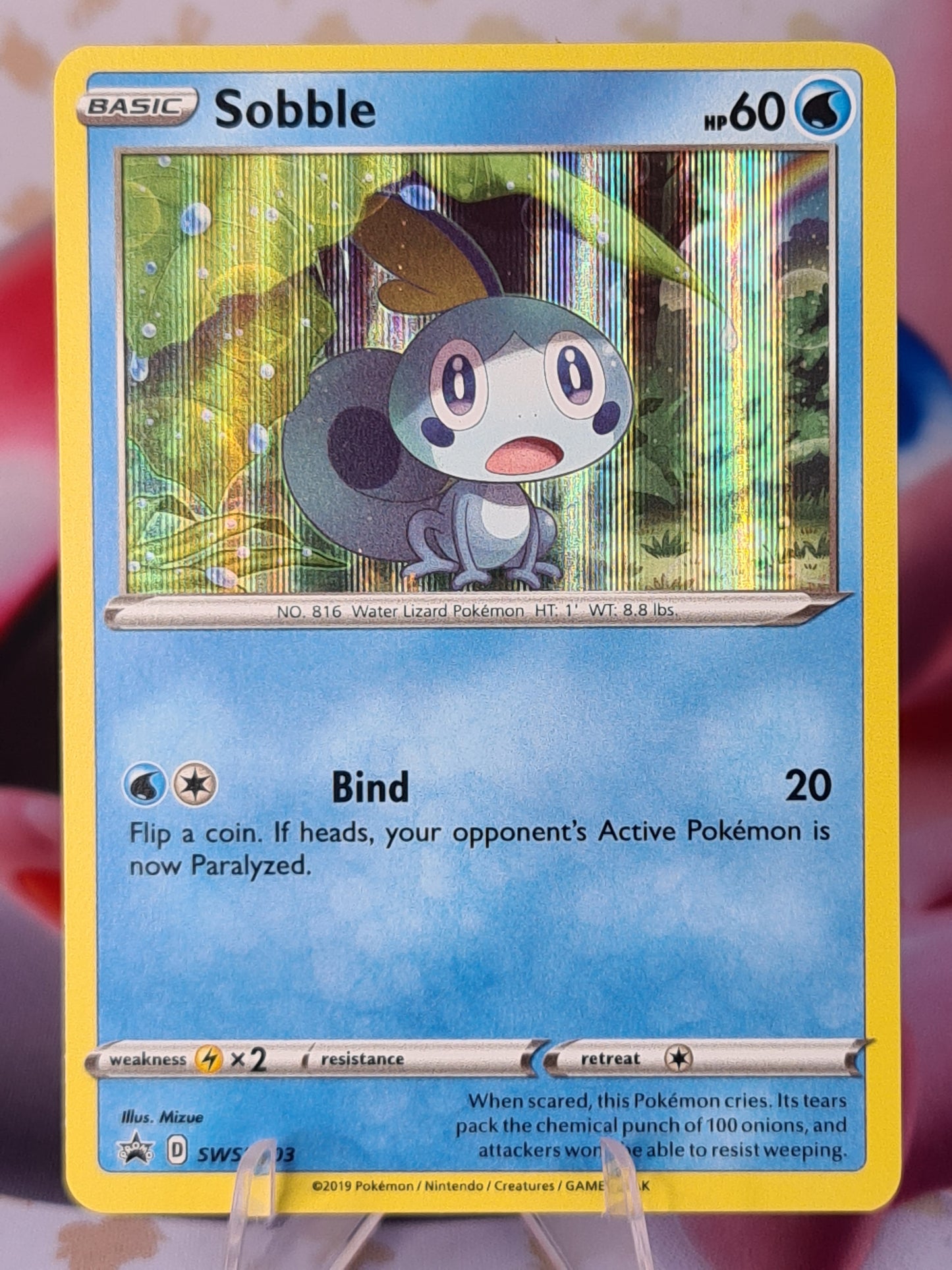 Sobble SWSH003 Black Star Promo