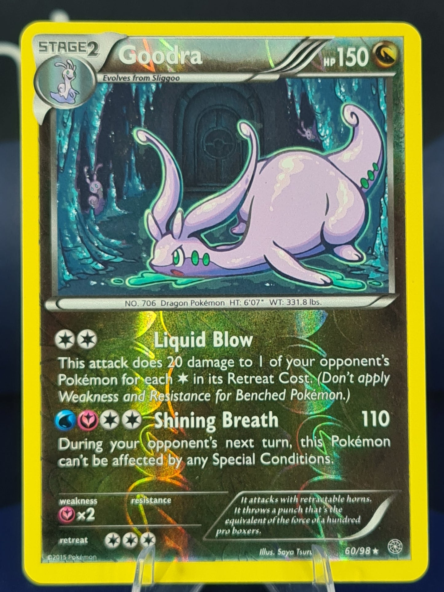 Goodra 60/98 Ancient Origins Reverse Holo