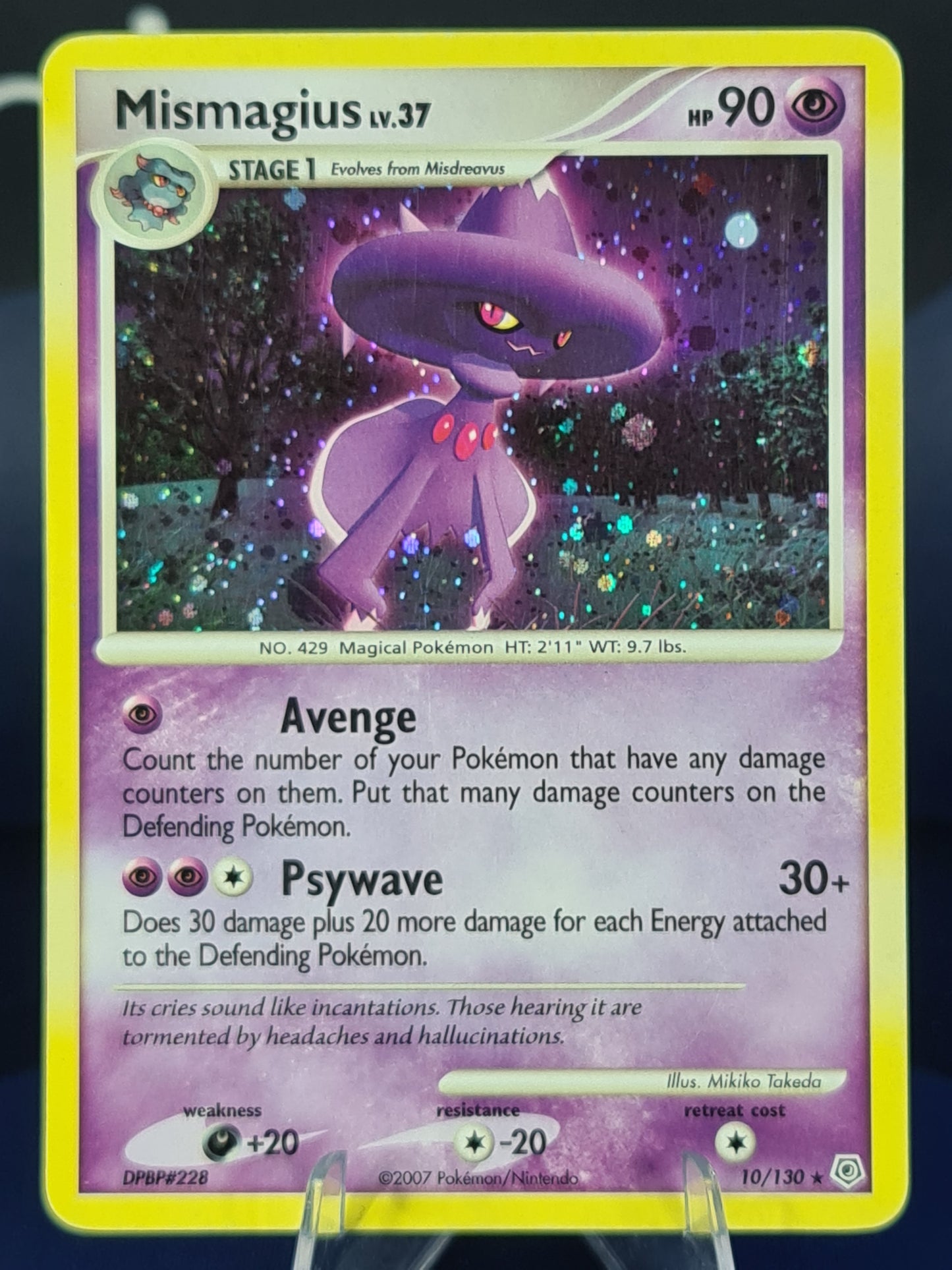 Mismagius 10/130 Diamond & Pearl Holo
