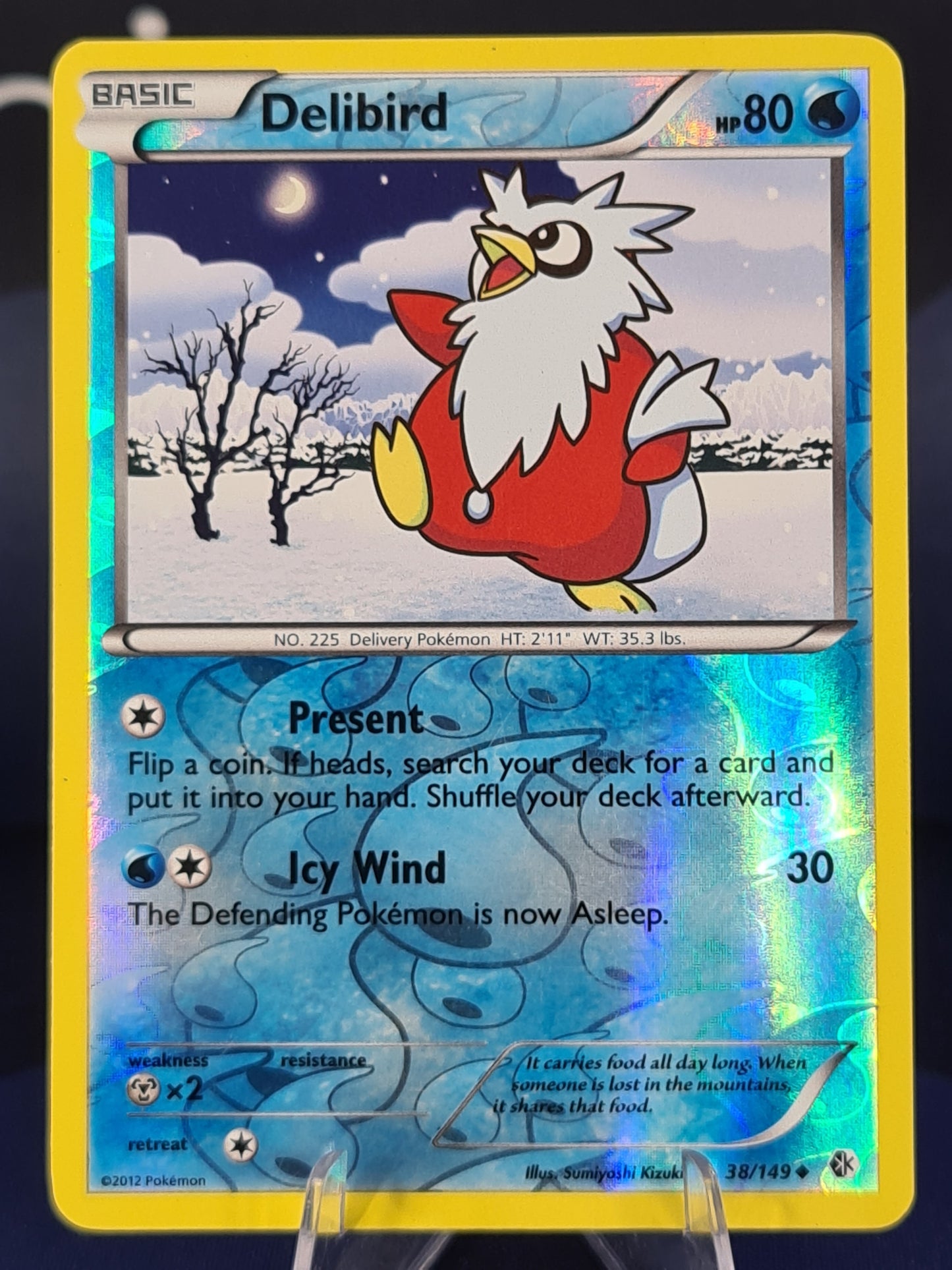 Delibird 38/149 Boundaries Crossed Reverse Holo