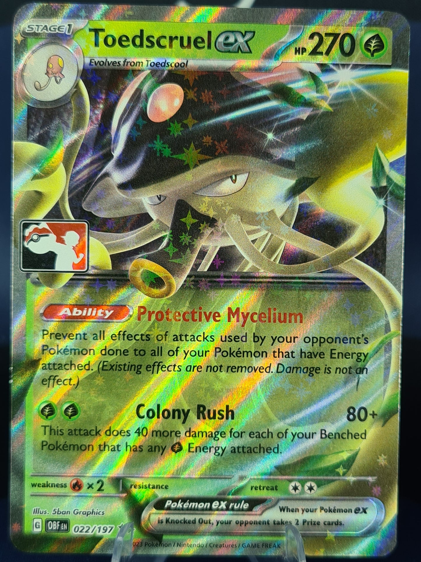 Toedscruel ex Play Stamp Series 4