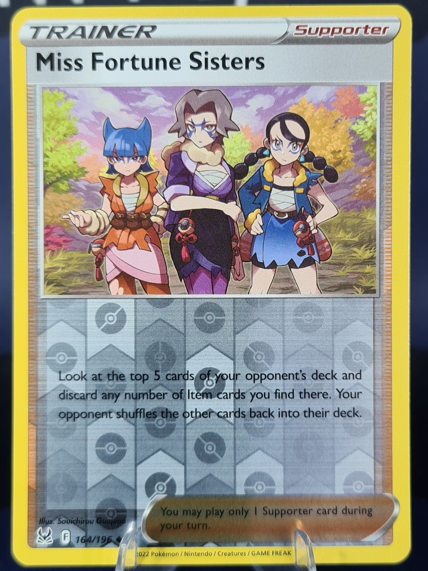 Misfortune Sisters 164/196 Lost Origin Reverse Holo