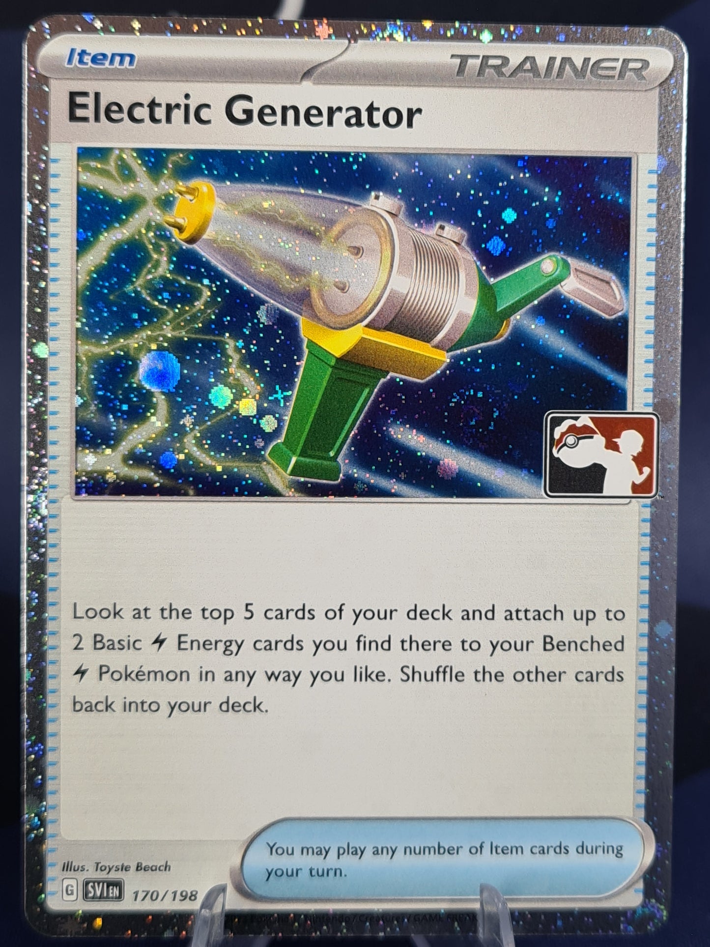 Electric Generator Play Stamp Series 4 Holo