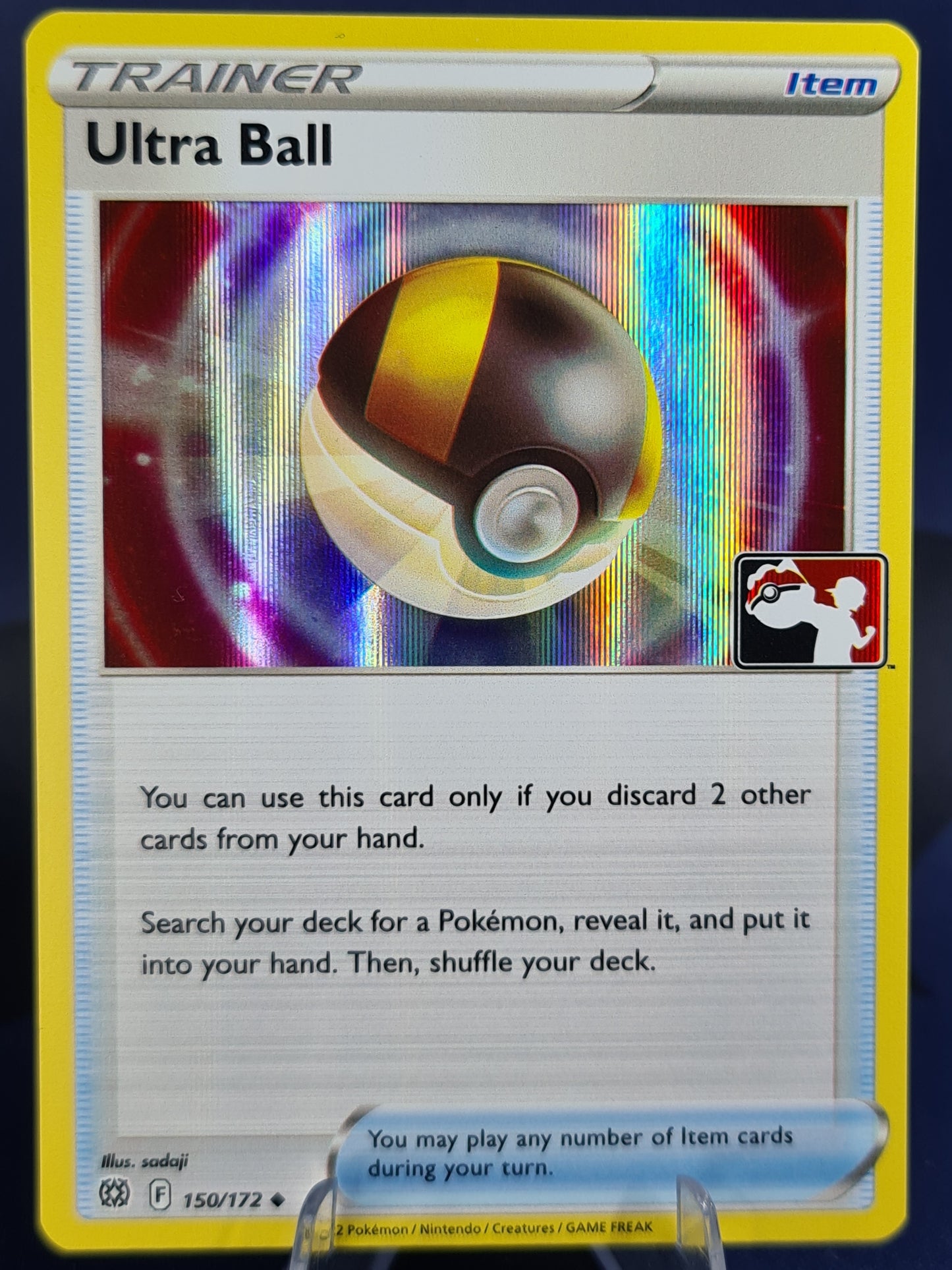 Ultra Ball Play Stamp Holo