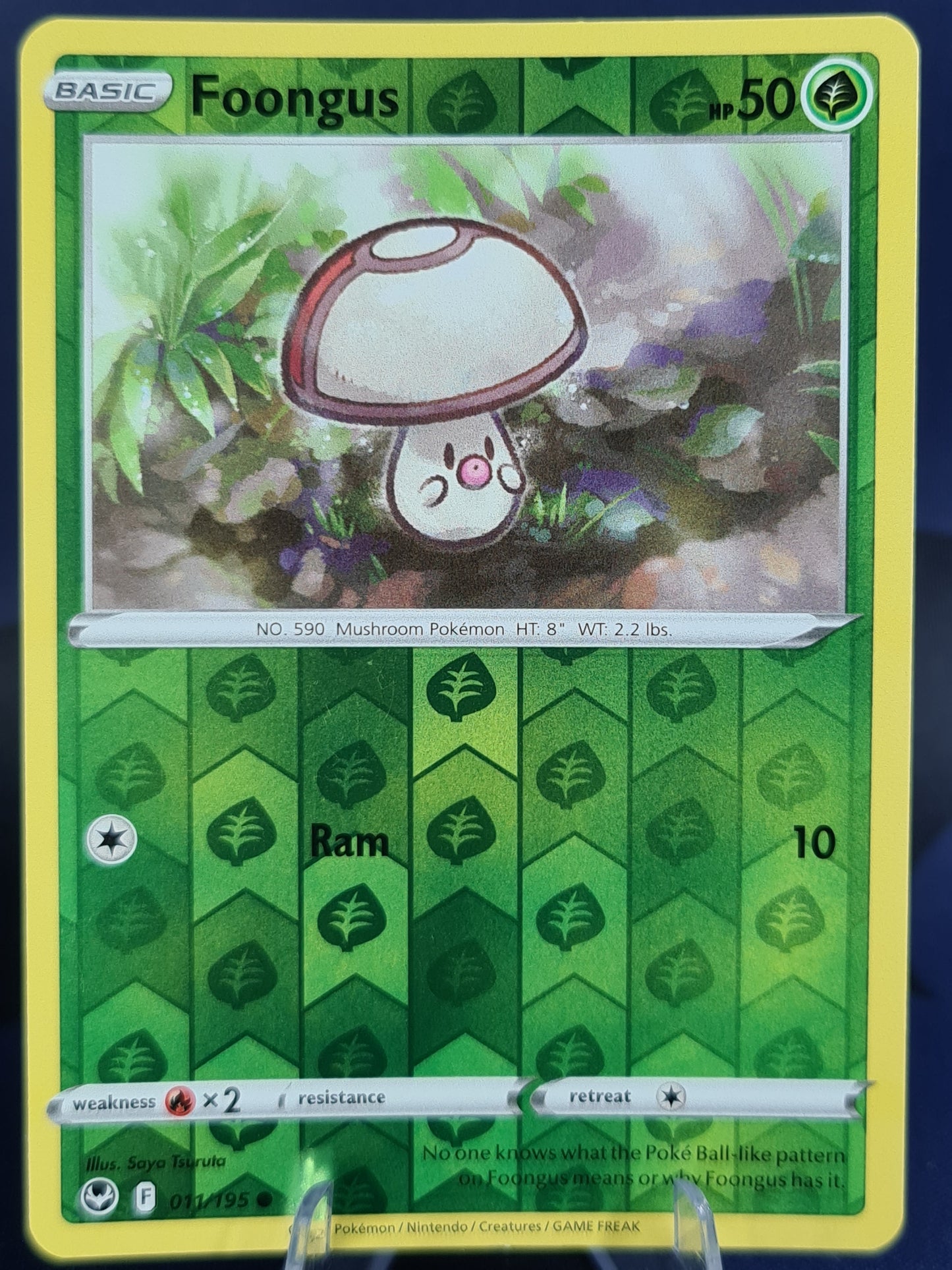 Foongus 011/195 Silver Tempest Reverse Holo
