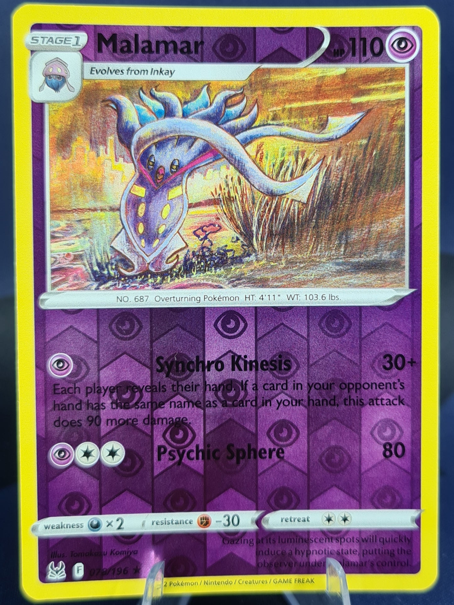 Malamar 078/196 Lost Origin Reverse Holo