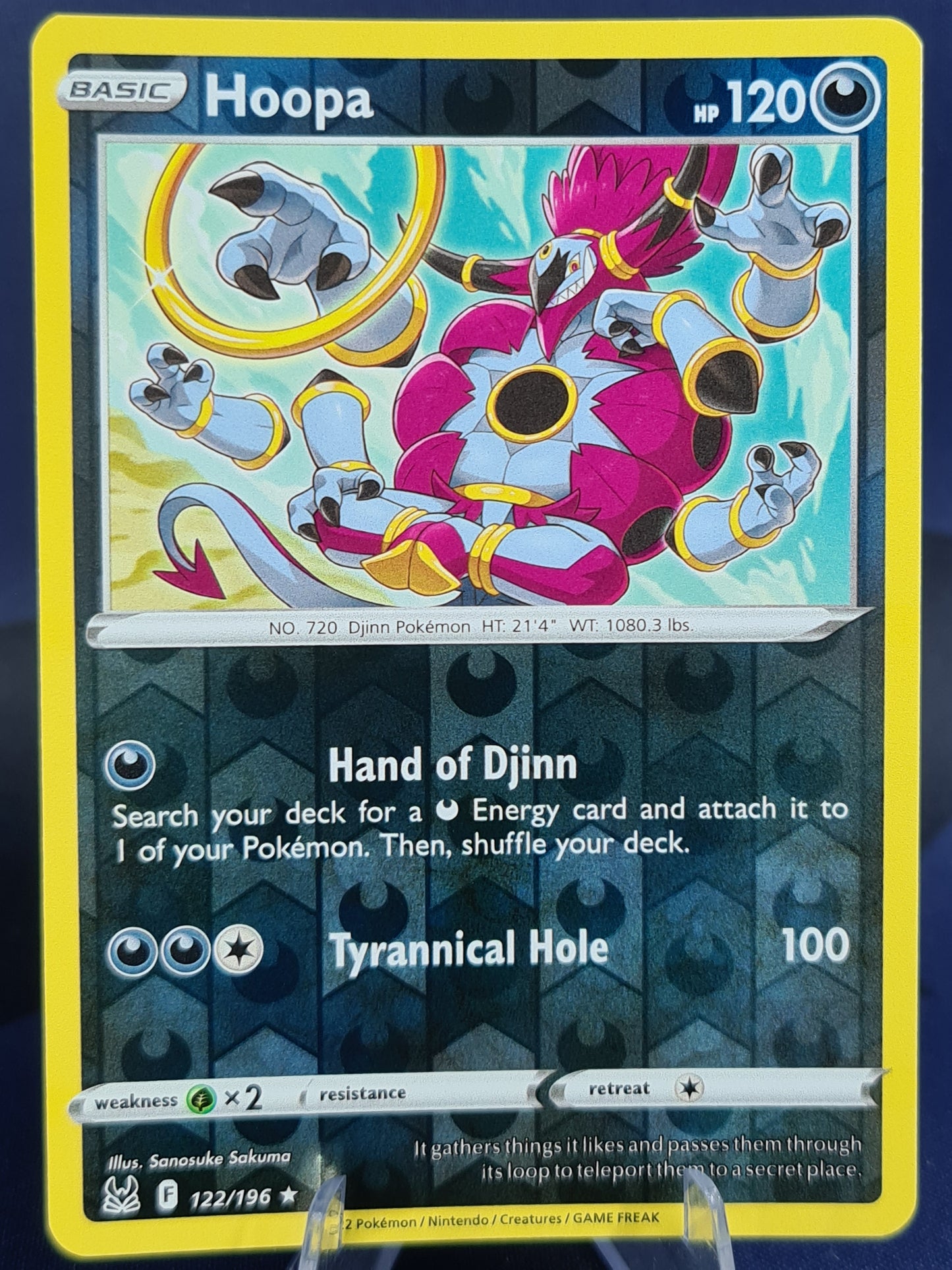 Hoopa 122/196 Lost Origin Reverse Holo