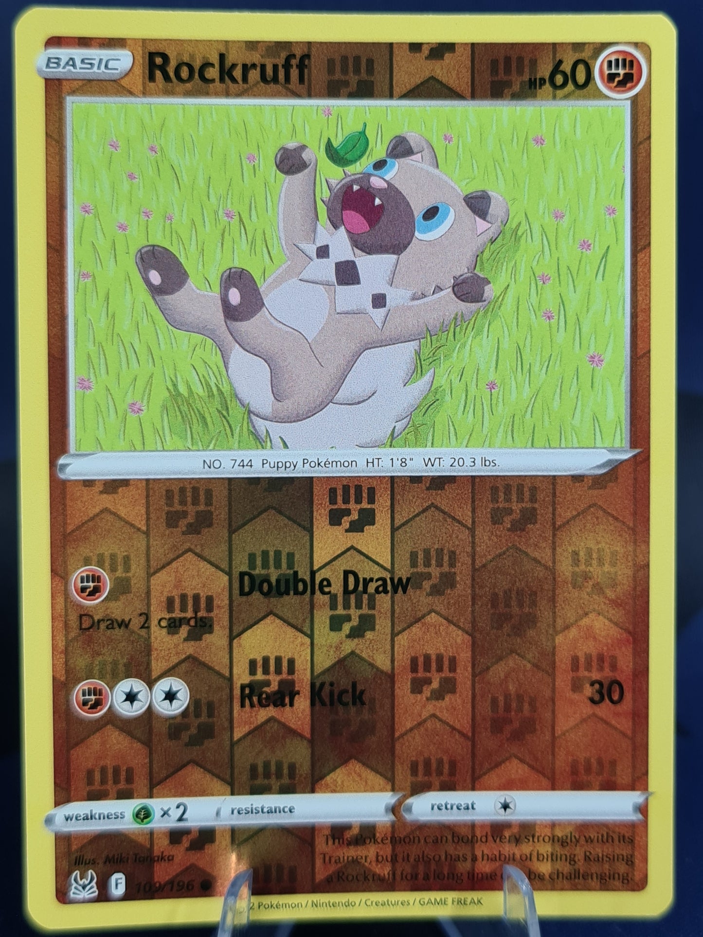 Rockruff 109/196 Lost Origin Reverse Holo
