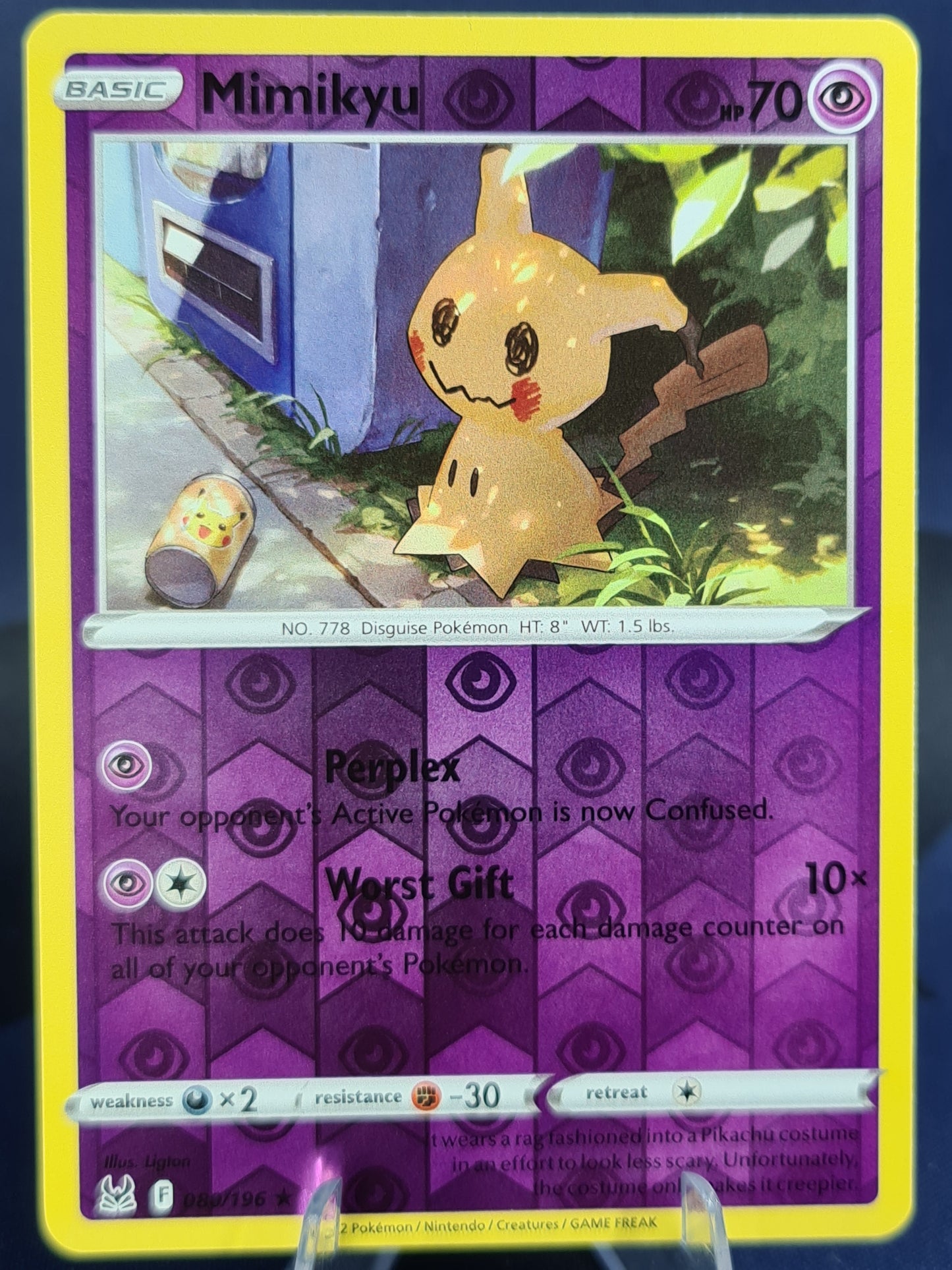 Mimikyu 080/196 Lost Origin Reverse Holo