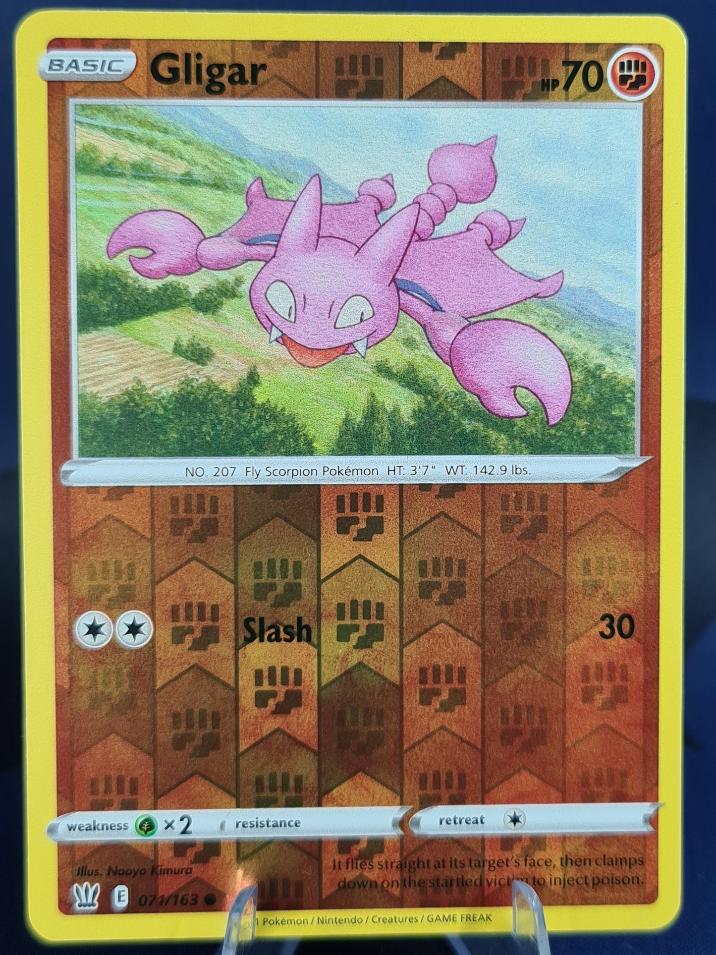 Gligar 071/163 Battle Styles Reverse Holo