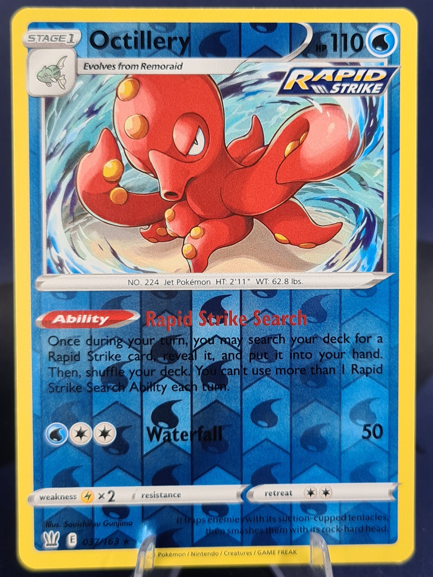 Octillery 037/163 Battle Styles Reverse Holo