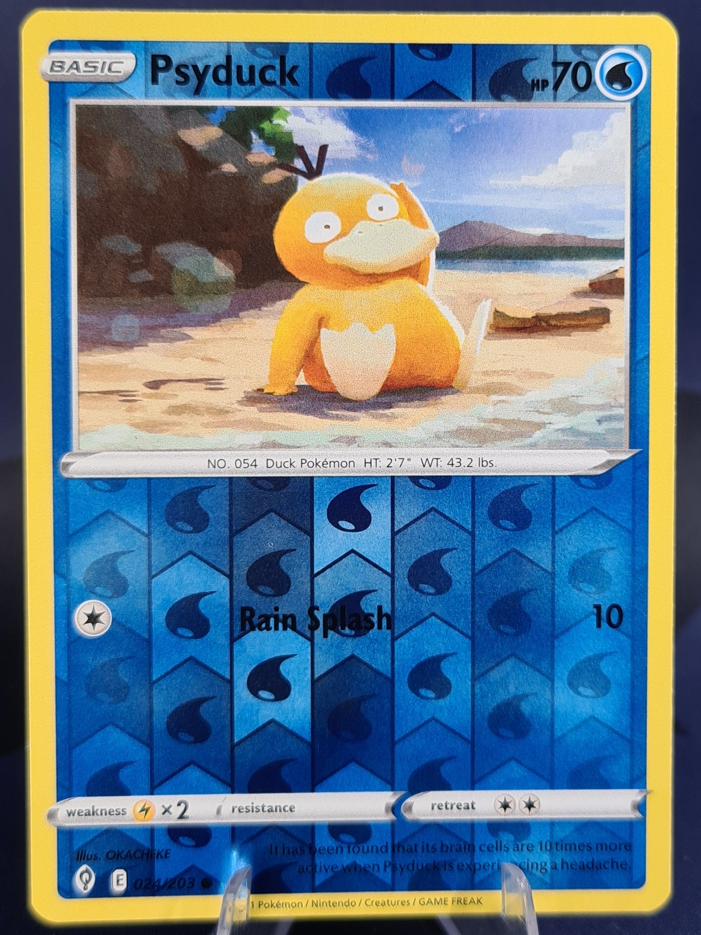 Psyduck 024/203 Evolving Skies Reverse Holo