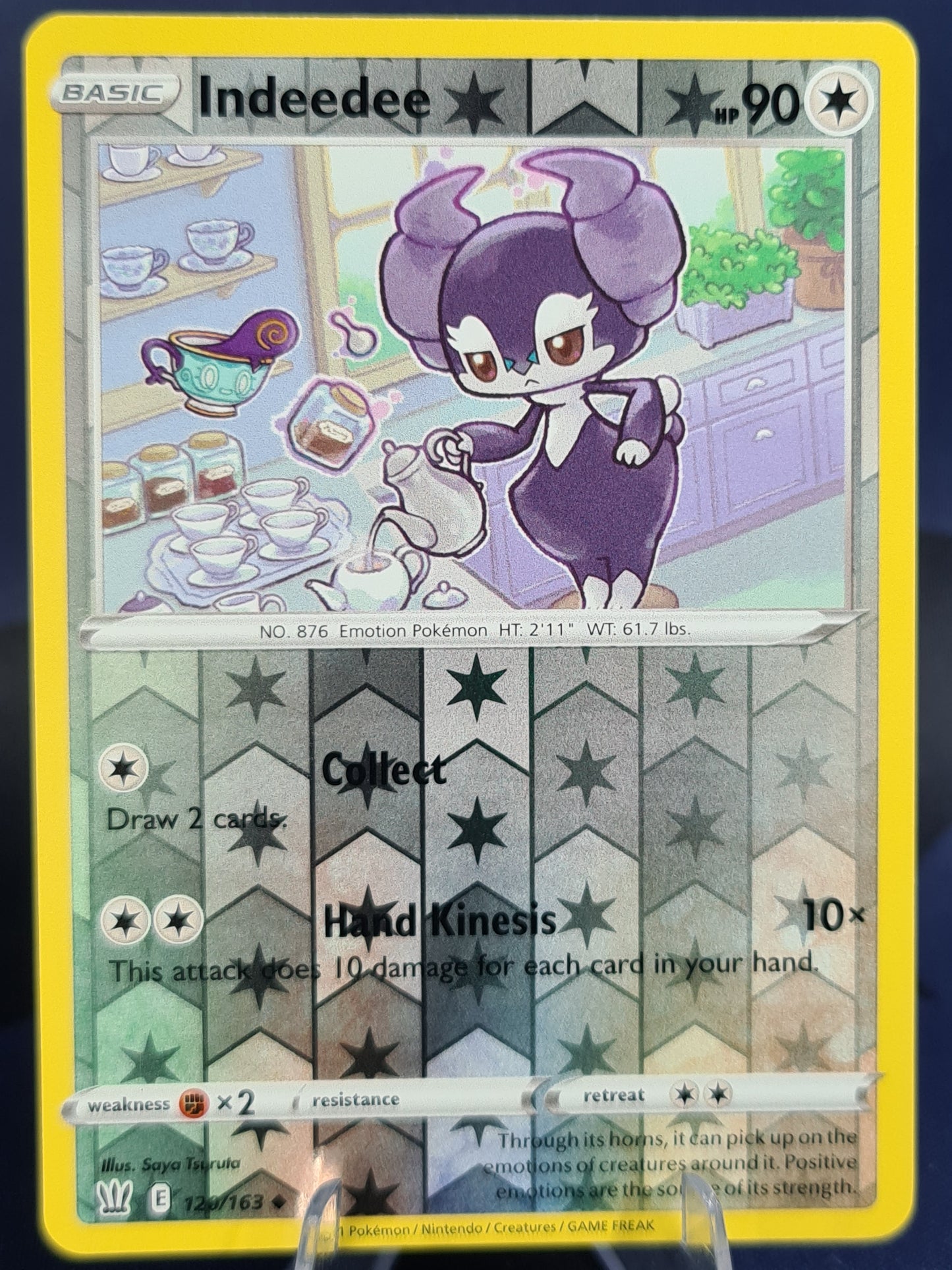 Indeedee 120/163 Battle Styles Reverse Holo