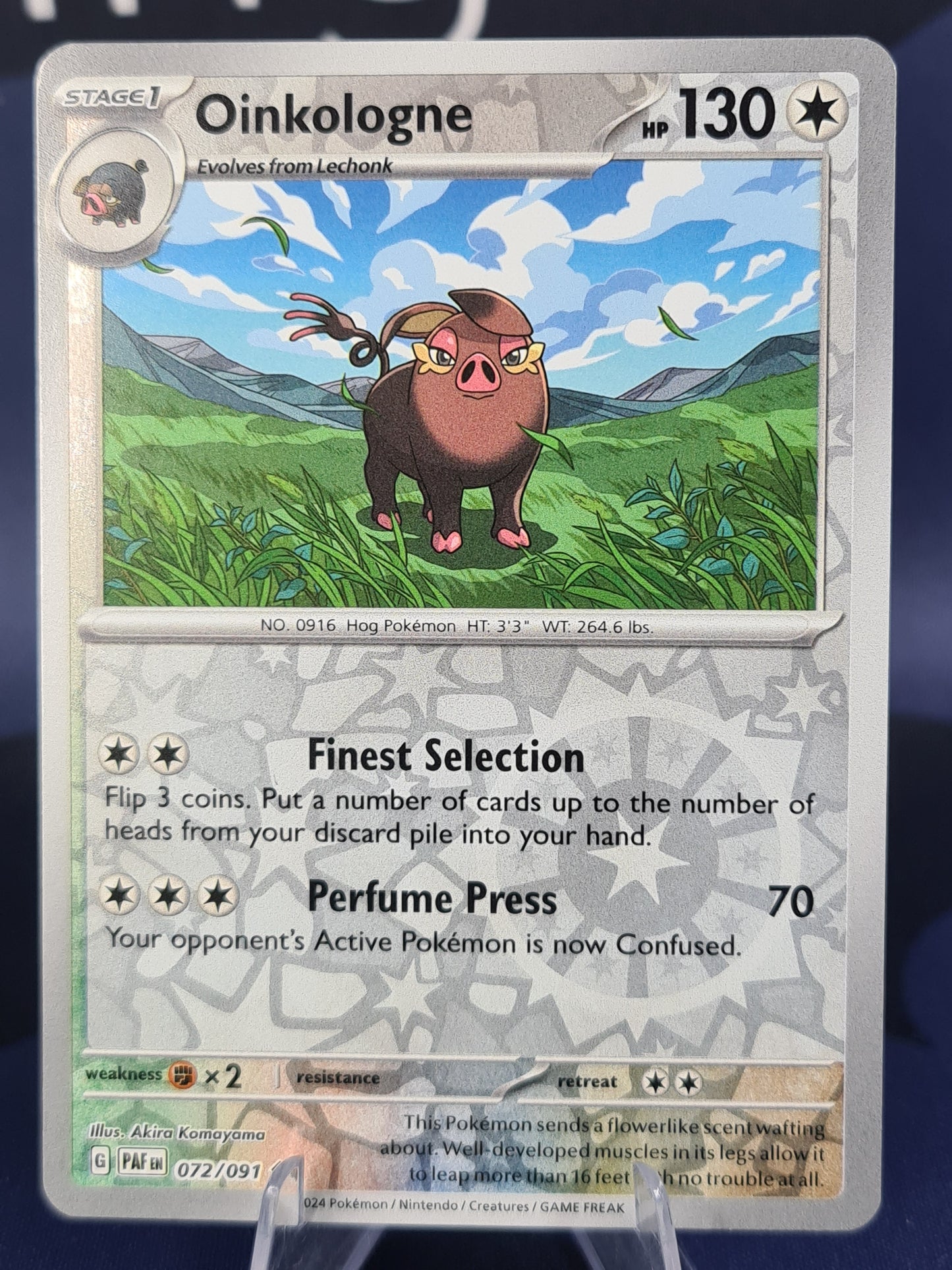 Oinkologne 072/091 Paldean Fates RH