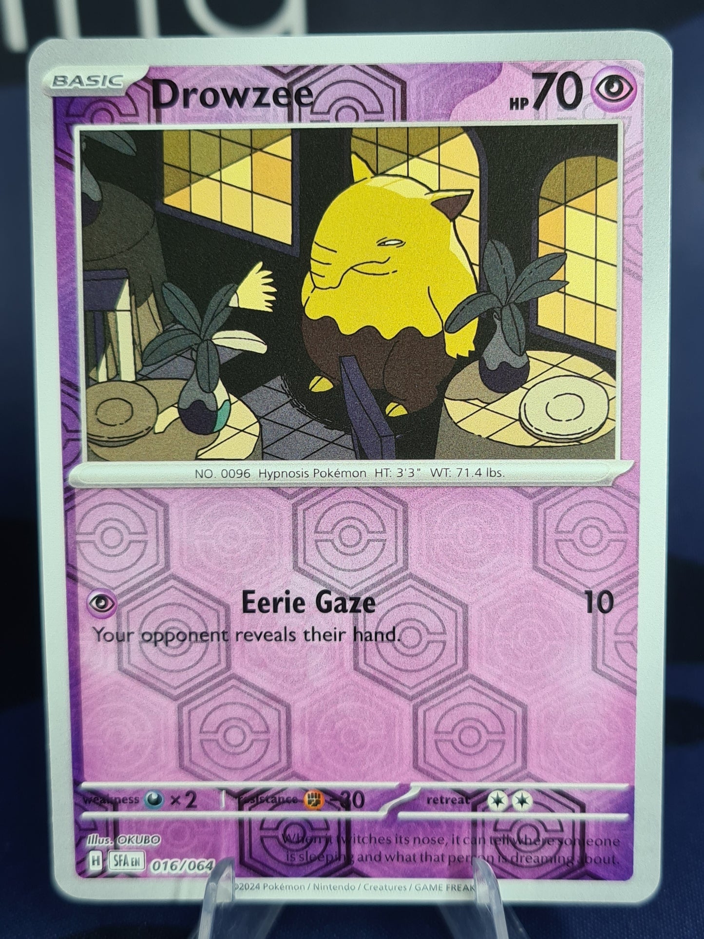 Drowzee 016/064 Shrouded Fable RH