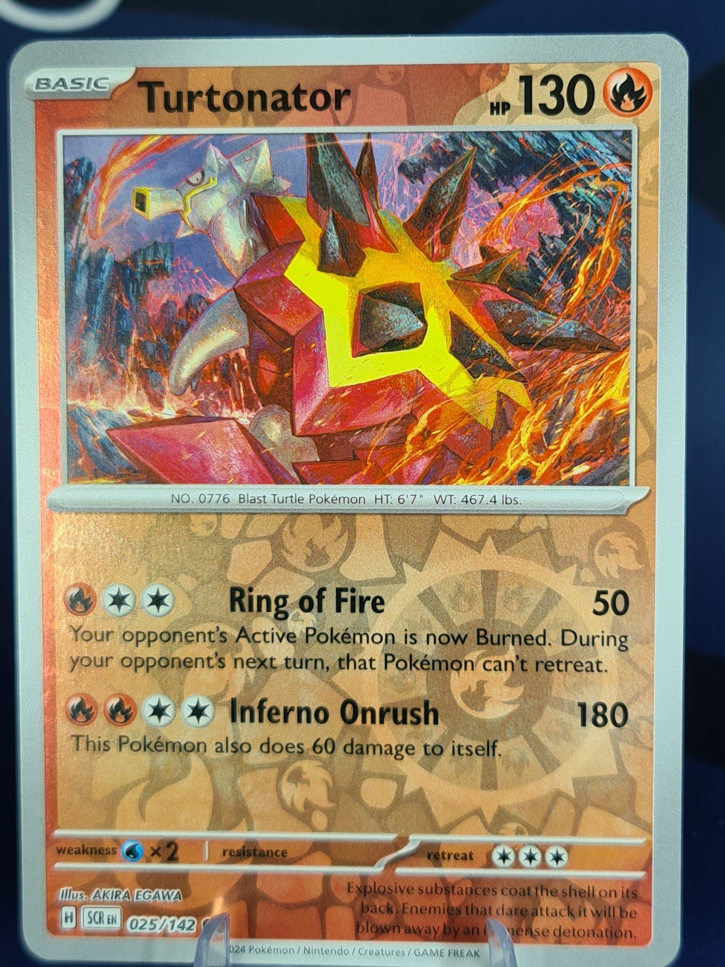 Turtonator 025/142 Stellar Crown RH