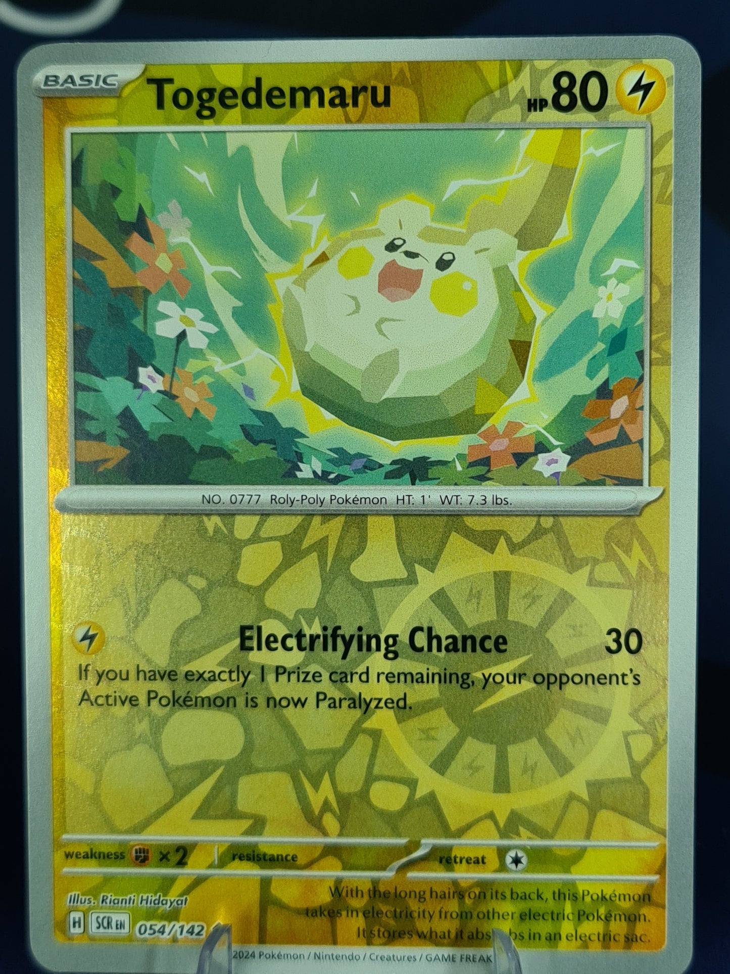 Togedemaru 054/142 Stellar Crown RH