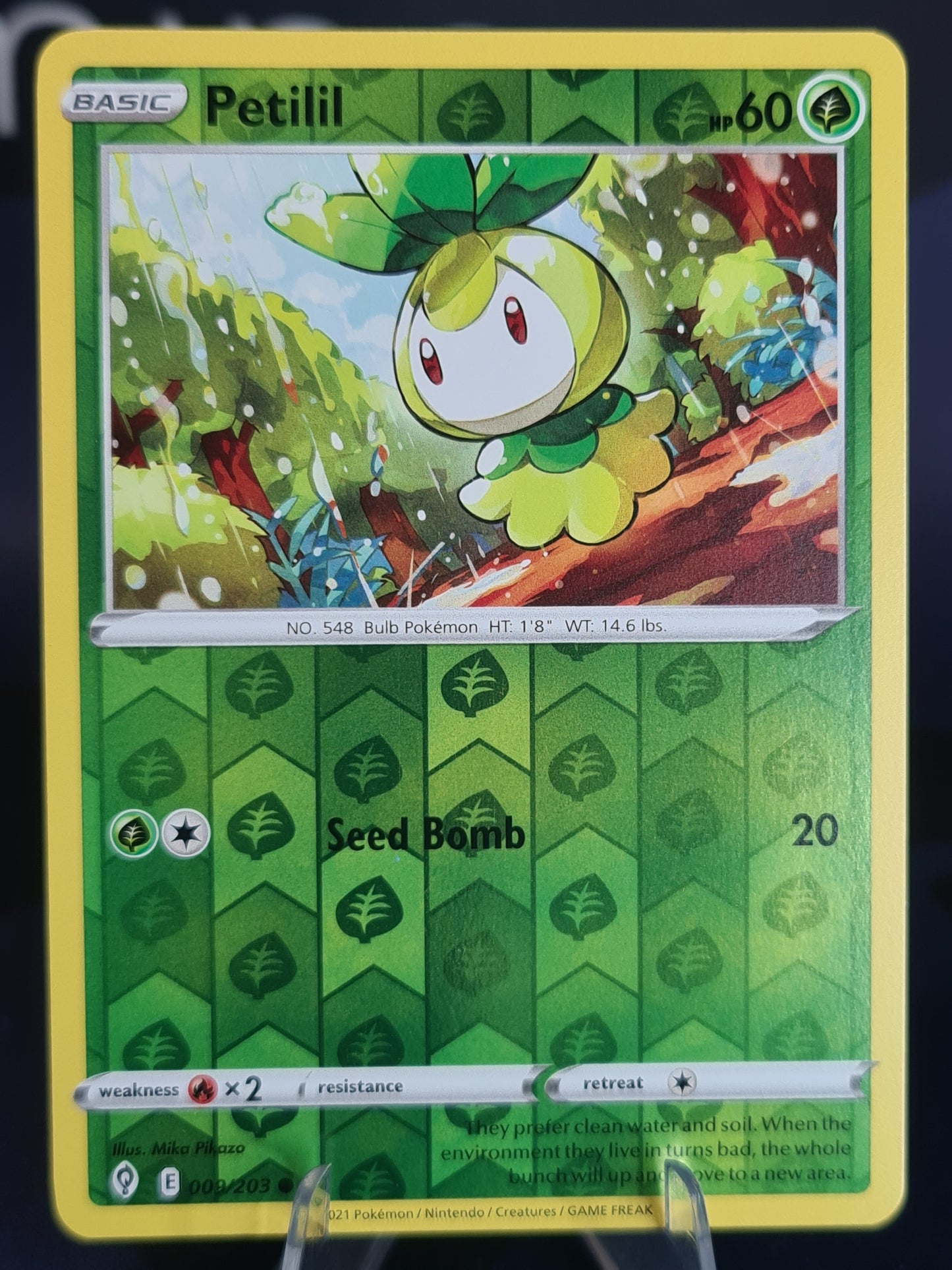 Petilil 009/203 Evolving Skies Reverse Holo