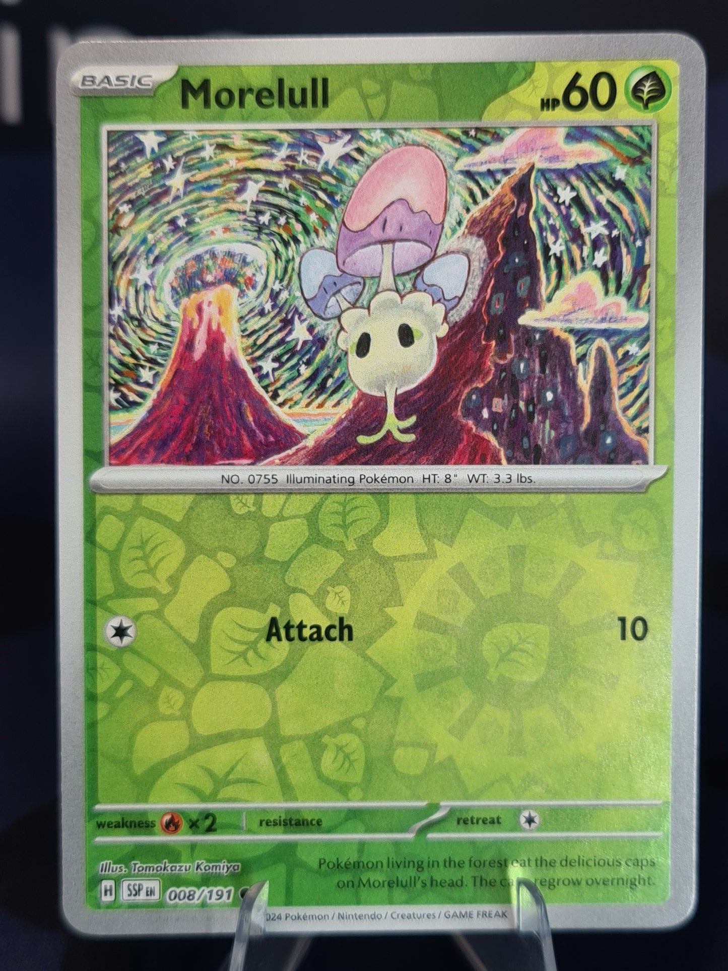 Morelull 008/191 Surging Sparks Reverse Holo