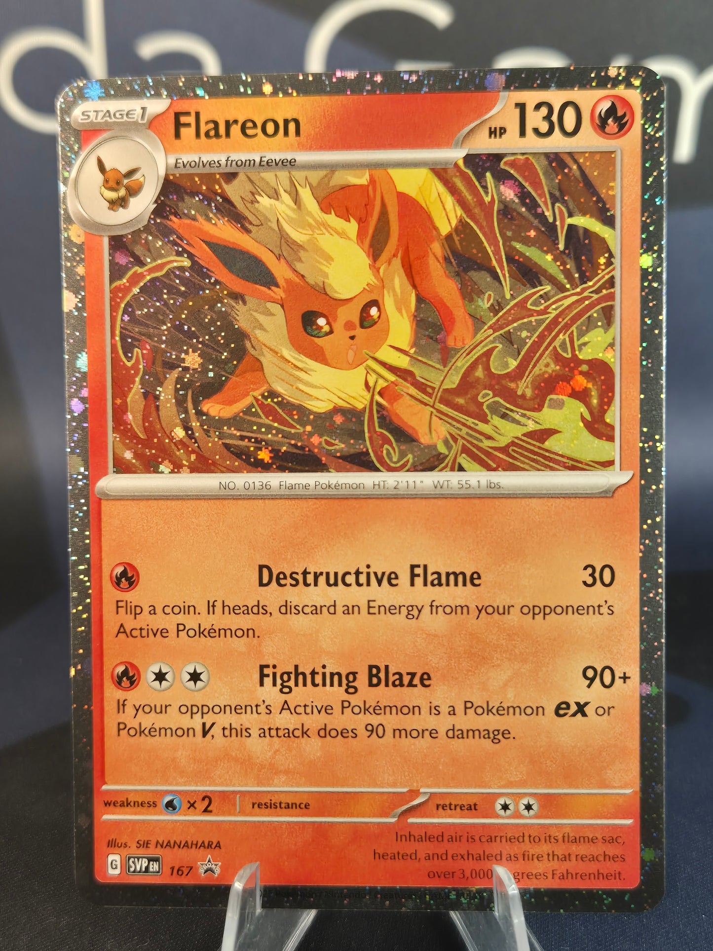Flareon SVP167 Black Star Promo
