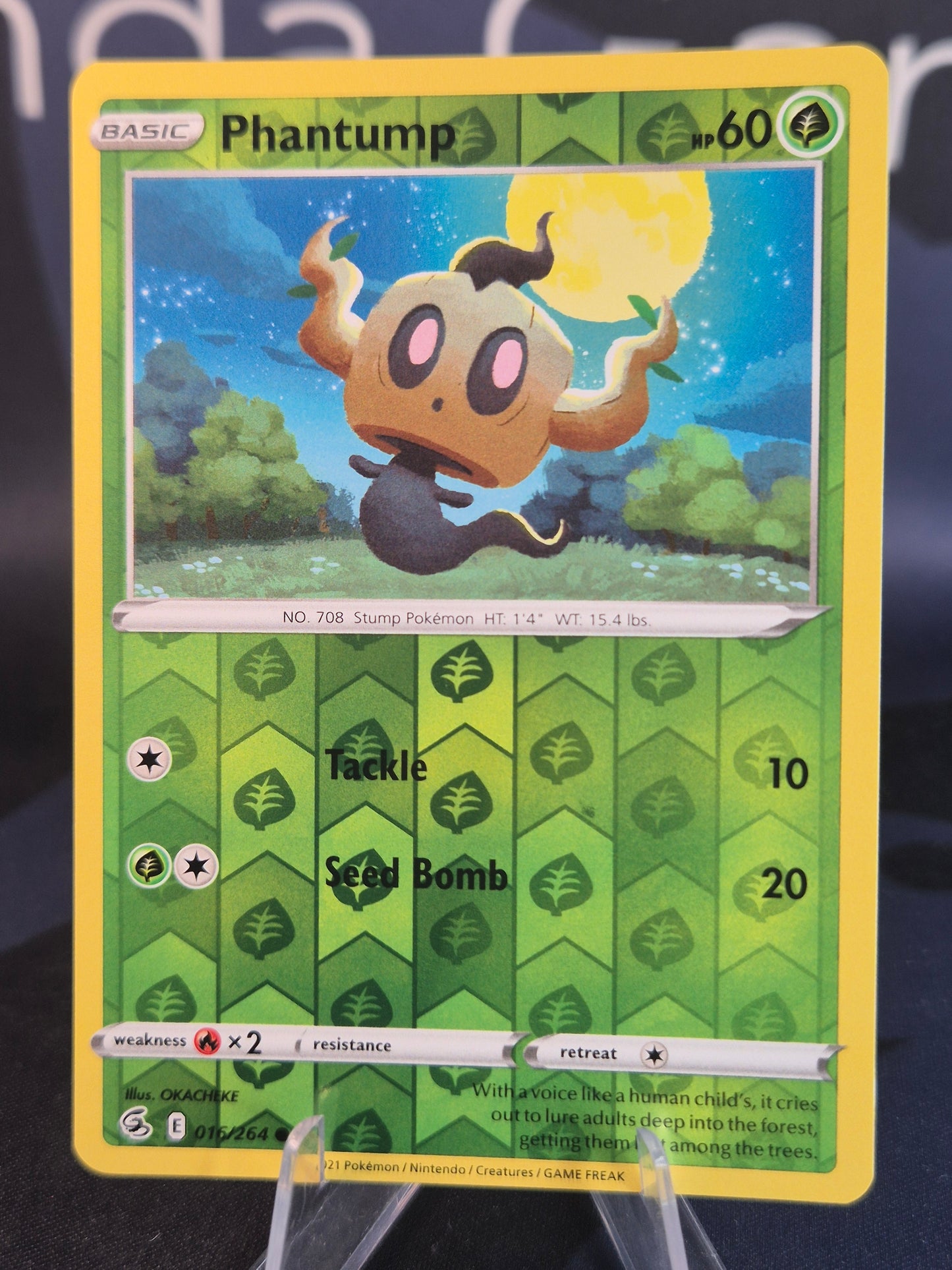 Phantump 016/264 Fusion Strike Reverse Holo