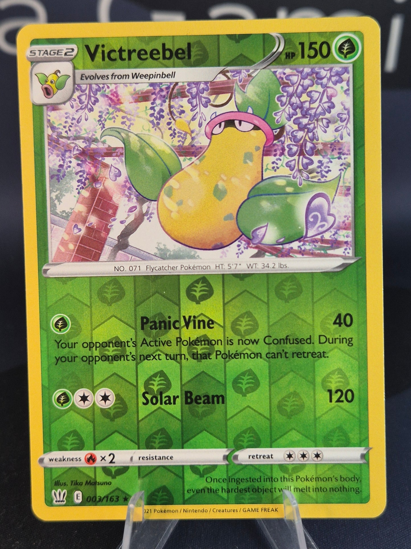 Victreebel 003/163 Battle Styles Reverse Holo