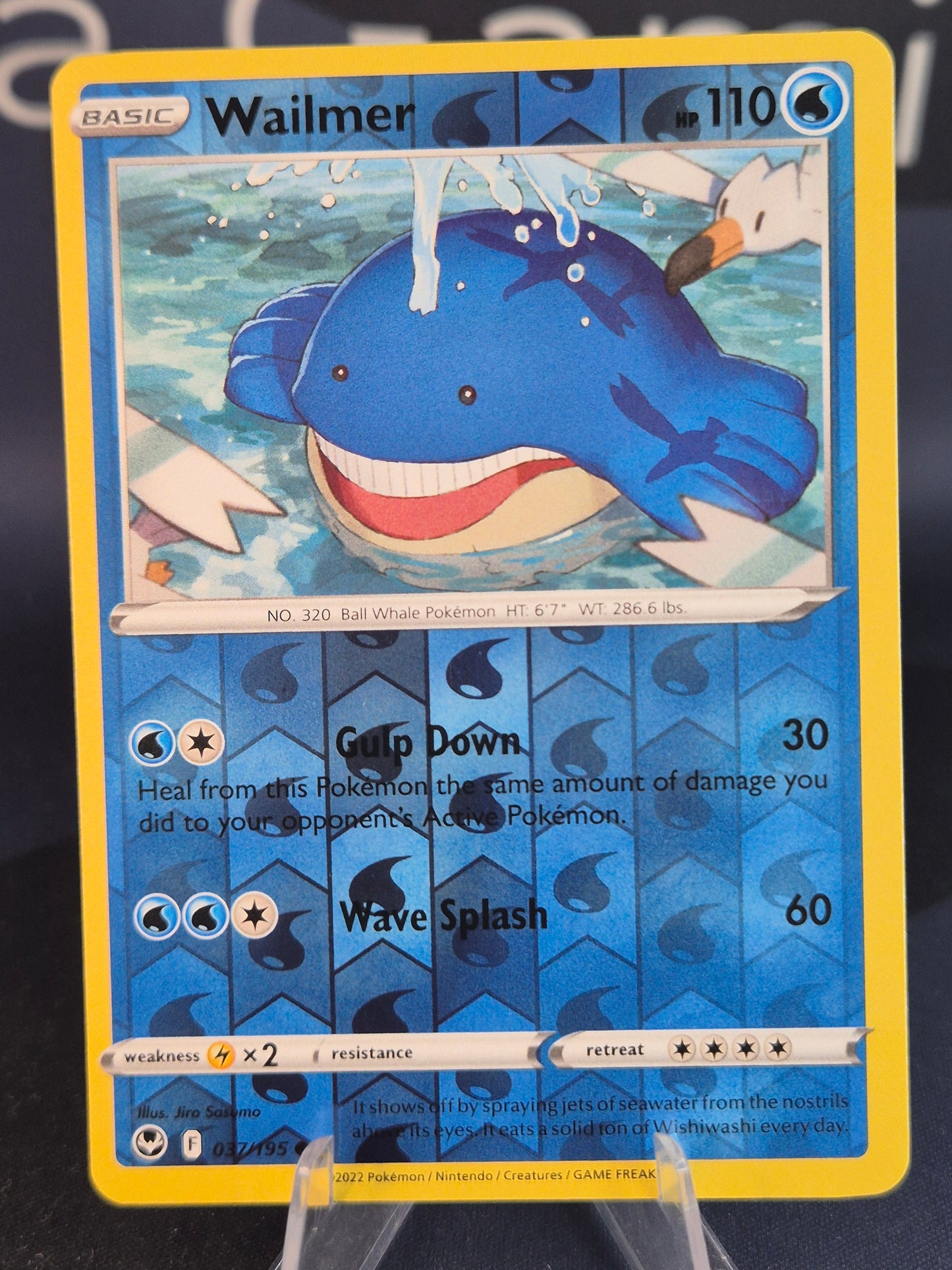 Wailmer 037/195 Silver Tempest Reverse Holo