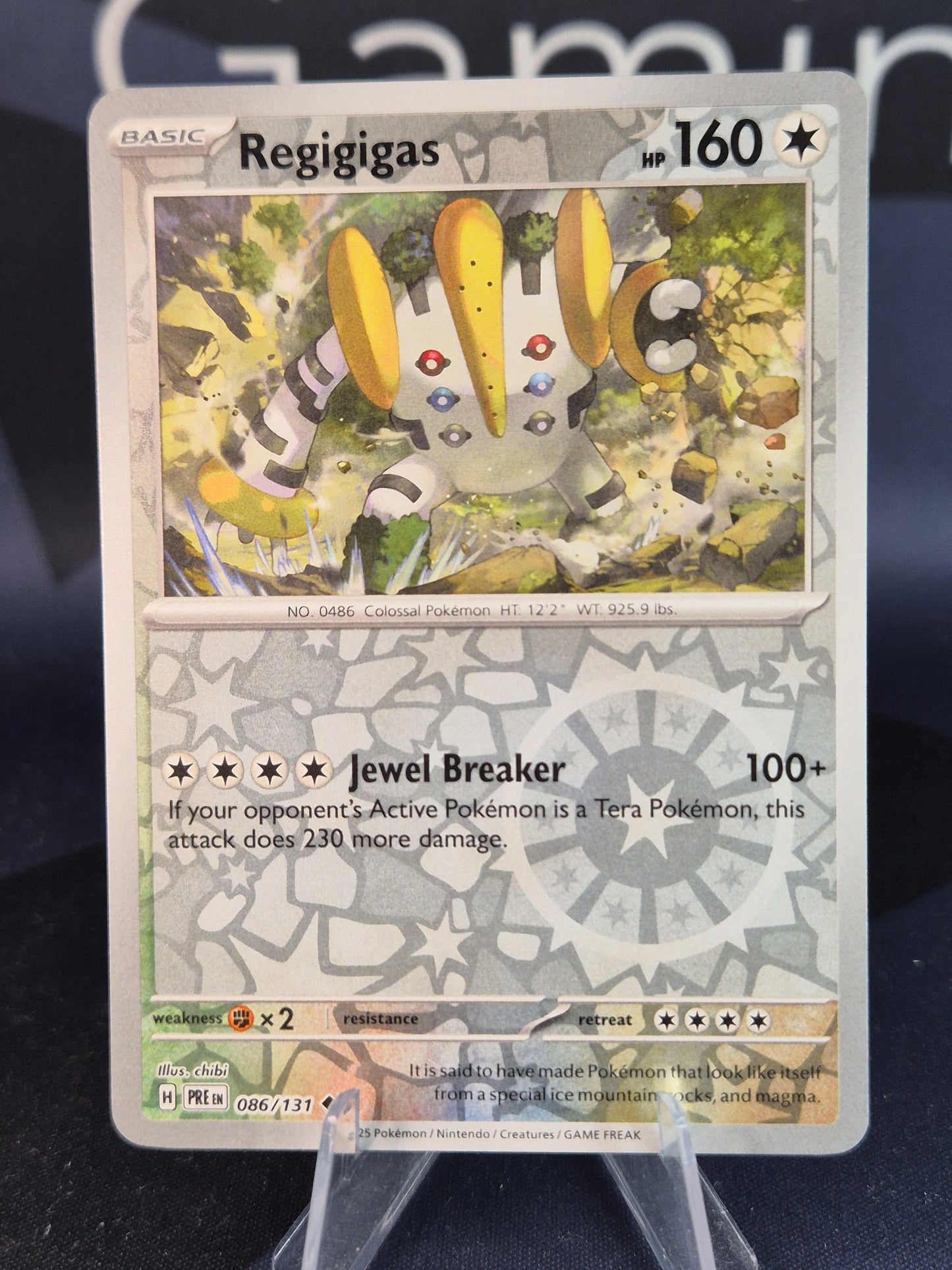 Regigigas 086/131 Prismatic Evolutions RH