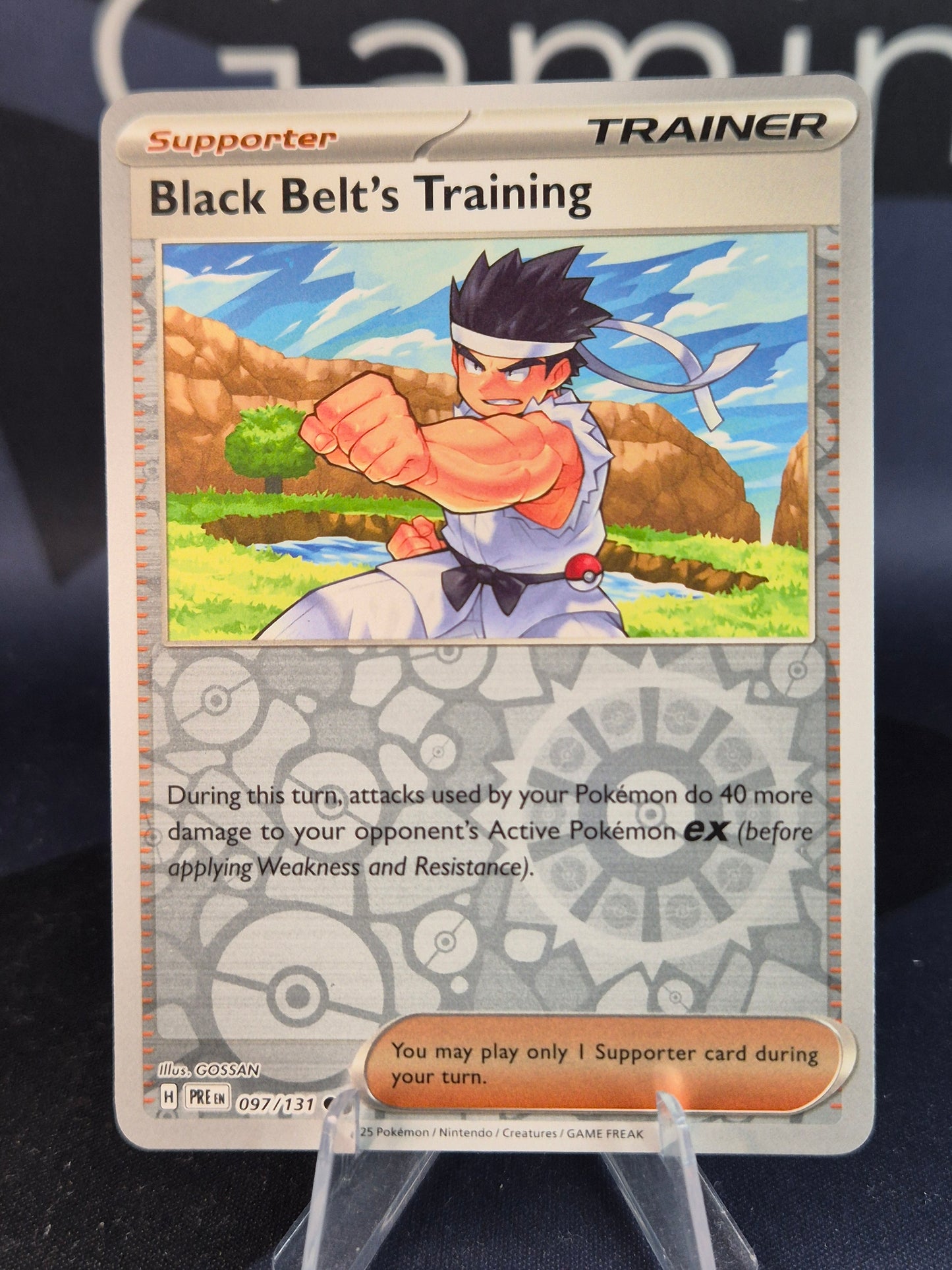 Black Belt's Training 097/131 Prismatic Evolutions RH