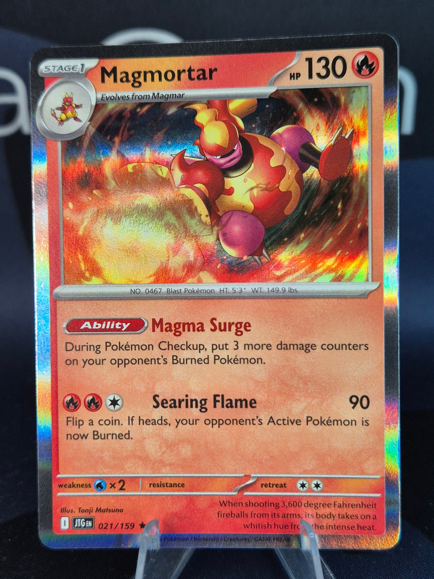 Magmortar 021/159 Journey Together Holo