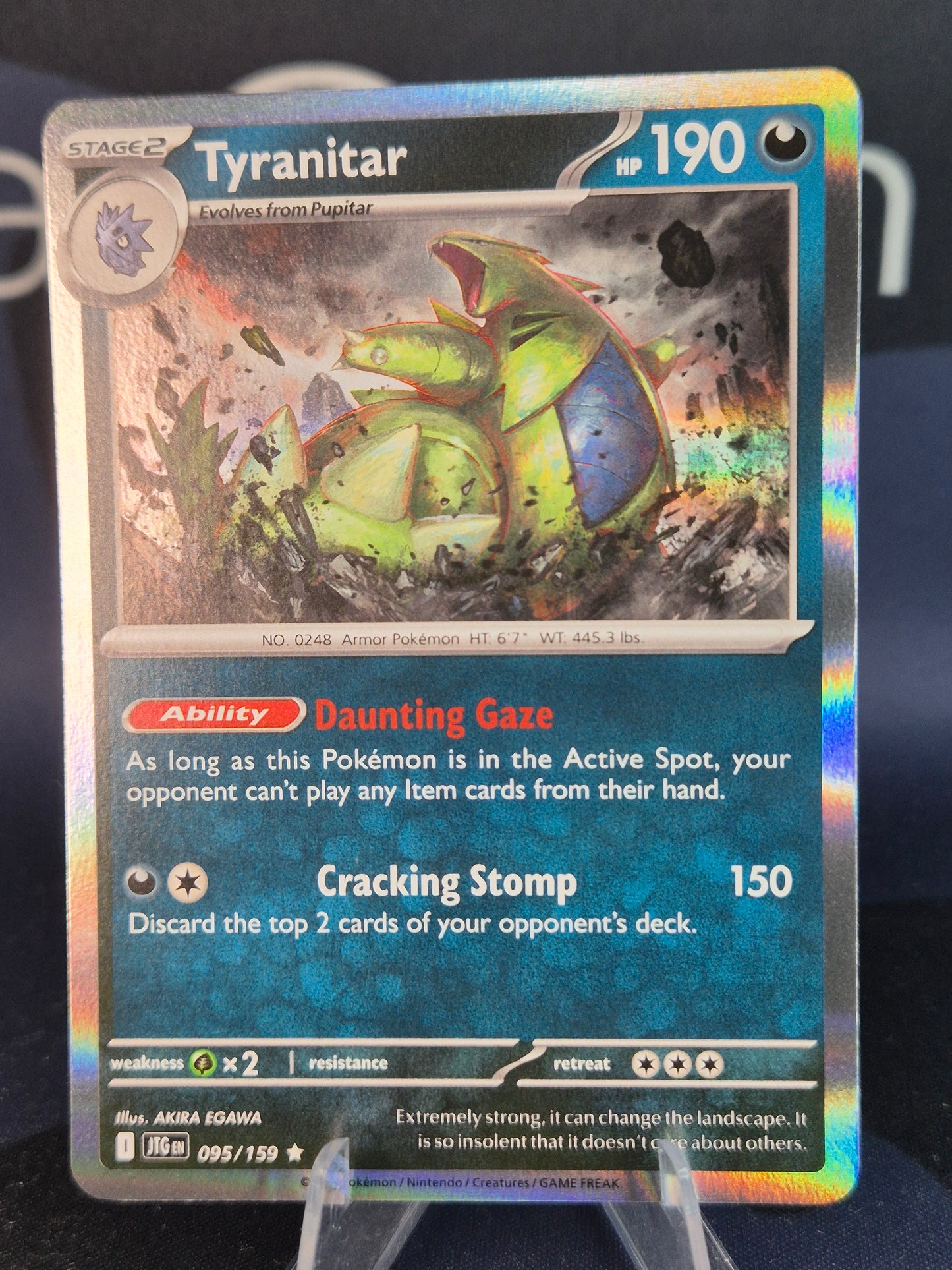 Tyranitar 095/159 Journey Together Holo