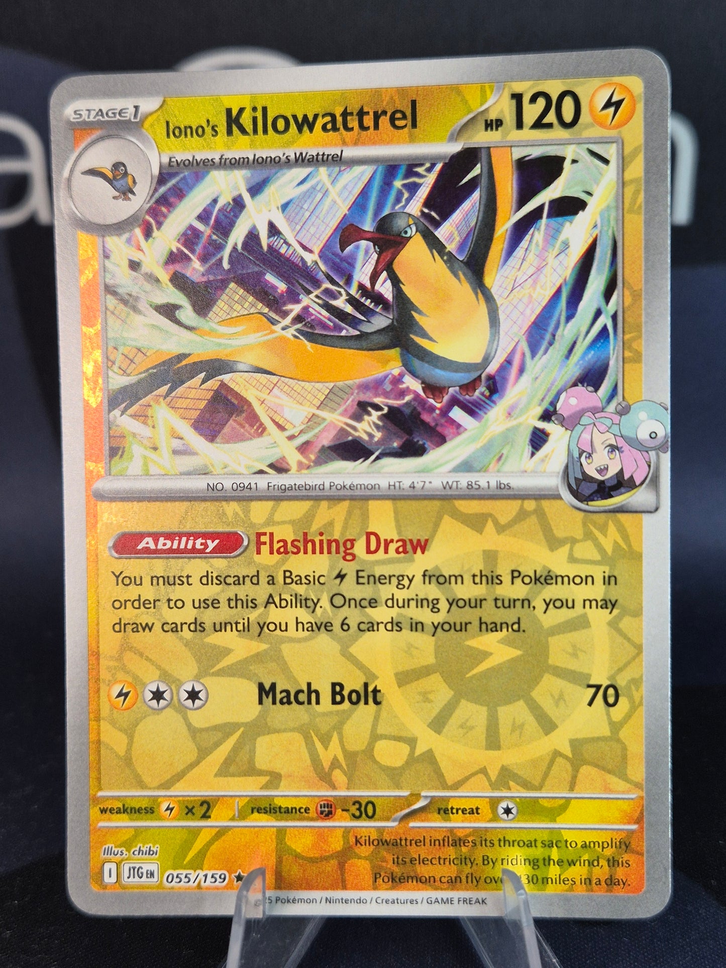 Iono's Kilowattrel 055/159 Journey Together RH