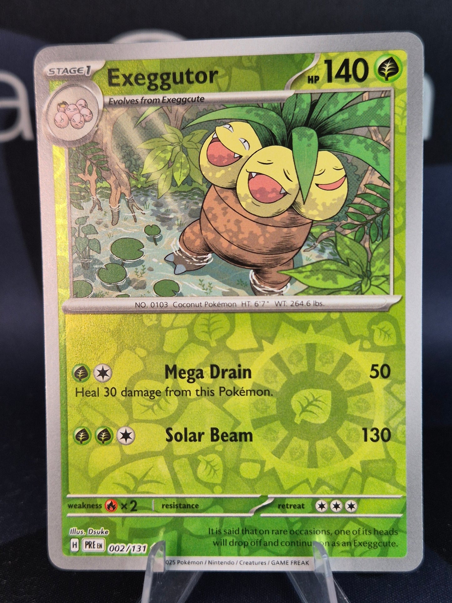 Exeggutor 002/131 Prismatic Evolutions RH