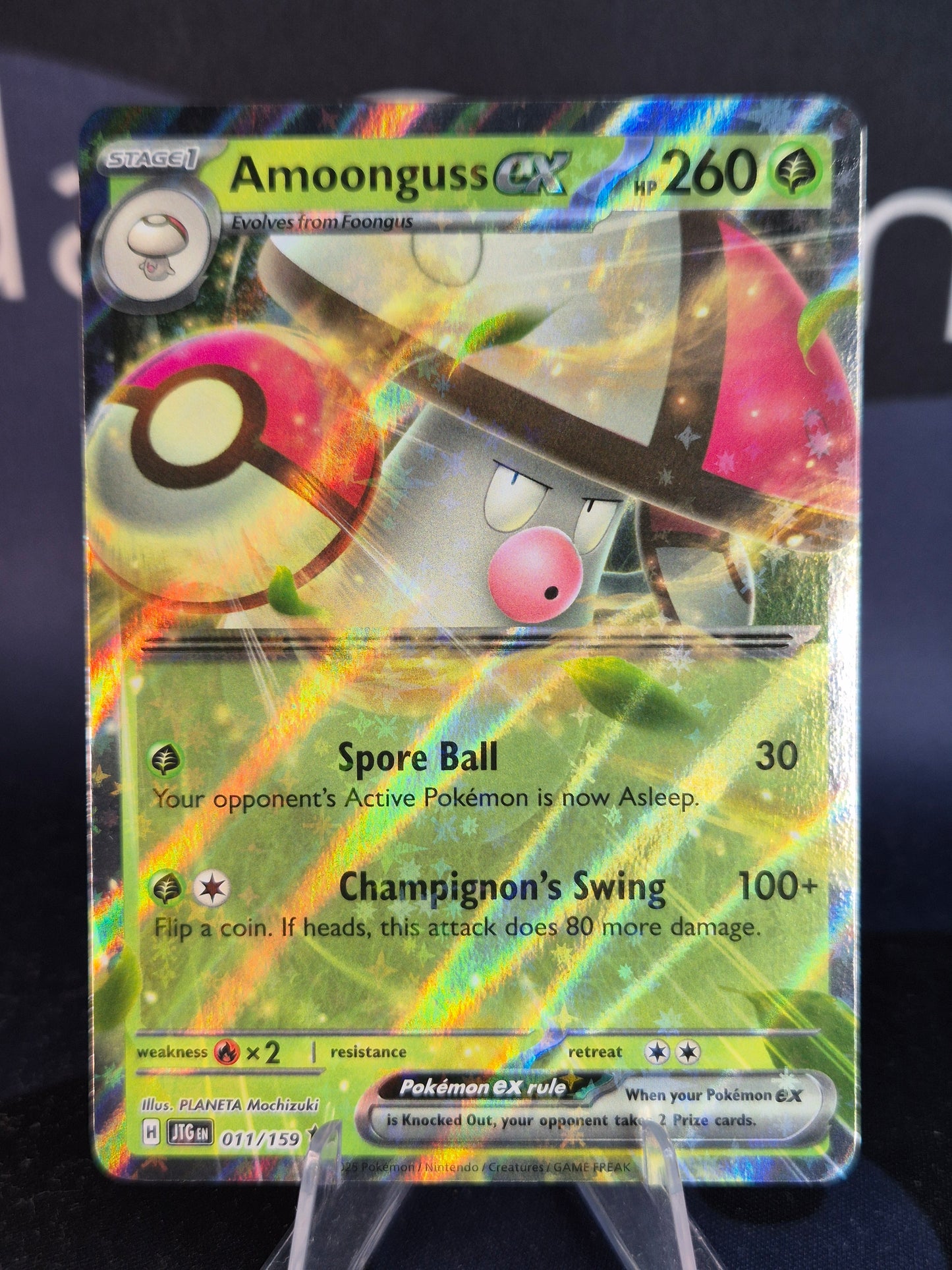 Amoongus ex 011/159 Journey Together Double Rare