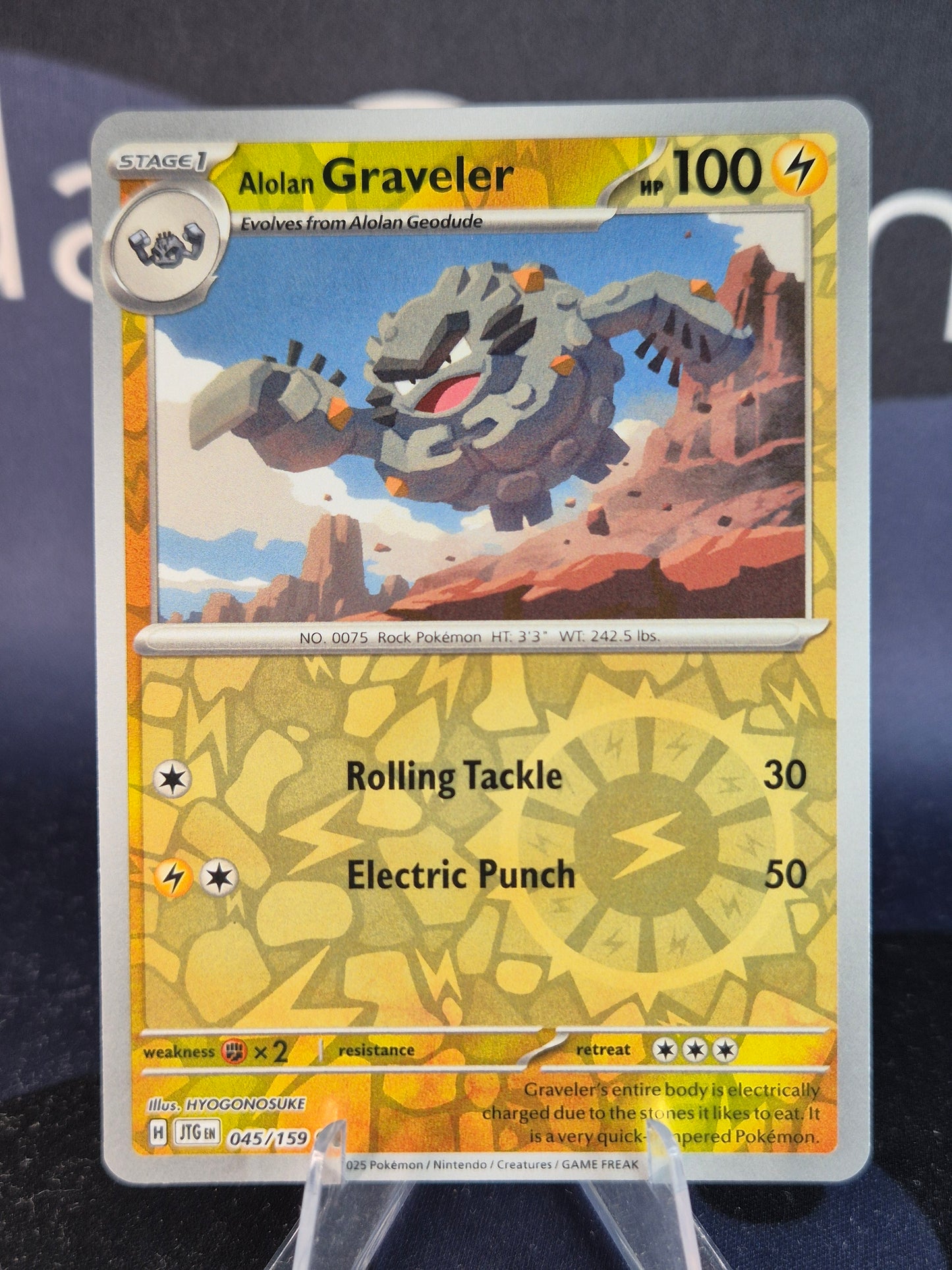 Alolan Graveler 045/159 Journey Together RH