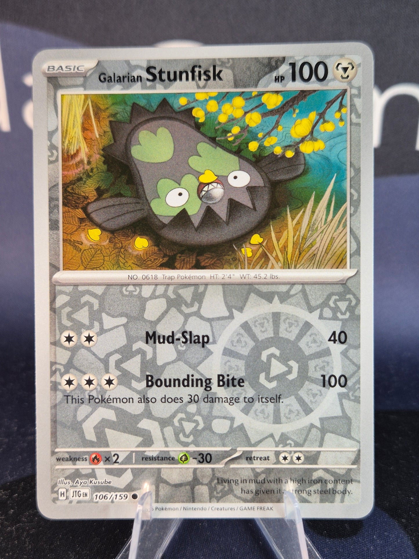 Galarian Stunfisk 106/159 Journey Together RH
