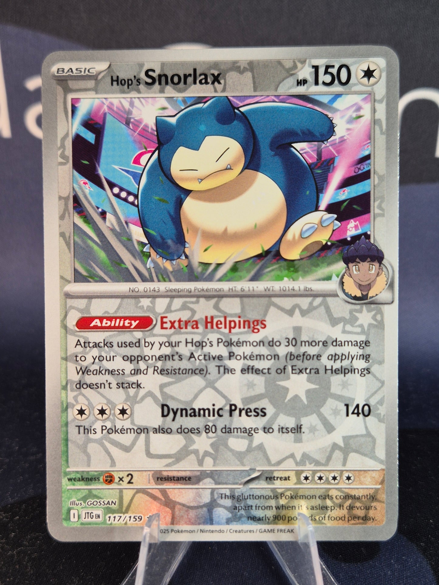 Hop's Snorlax 117/159 Journey Together RH