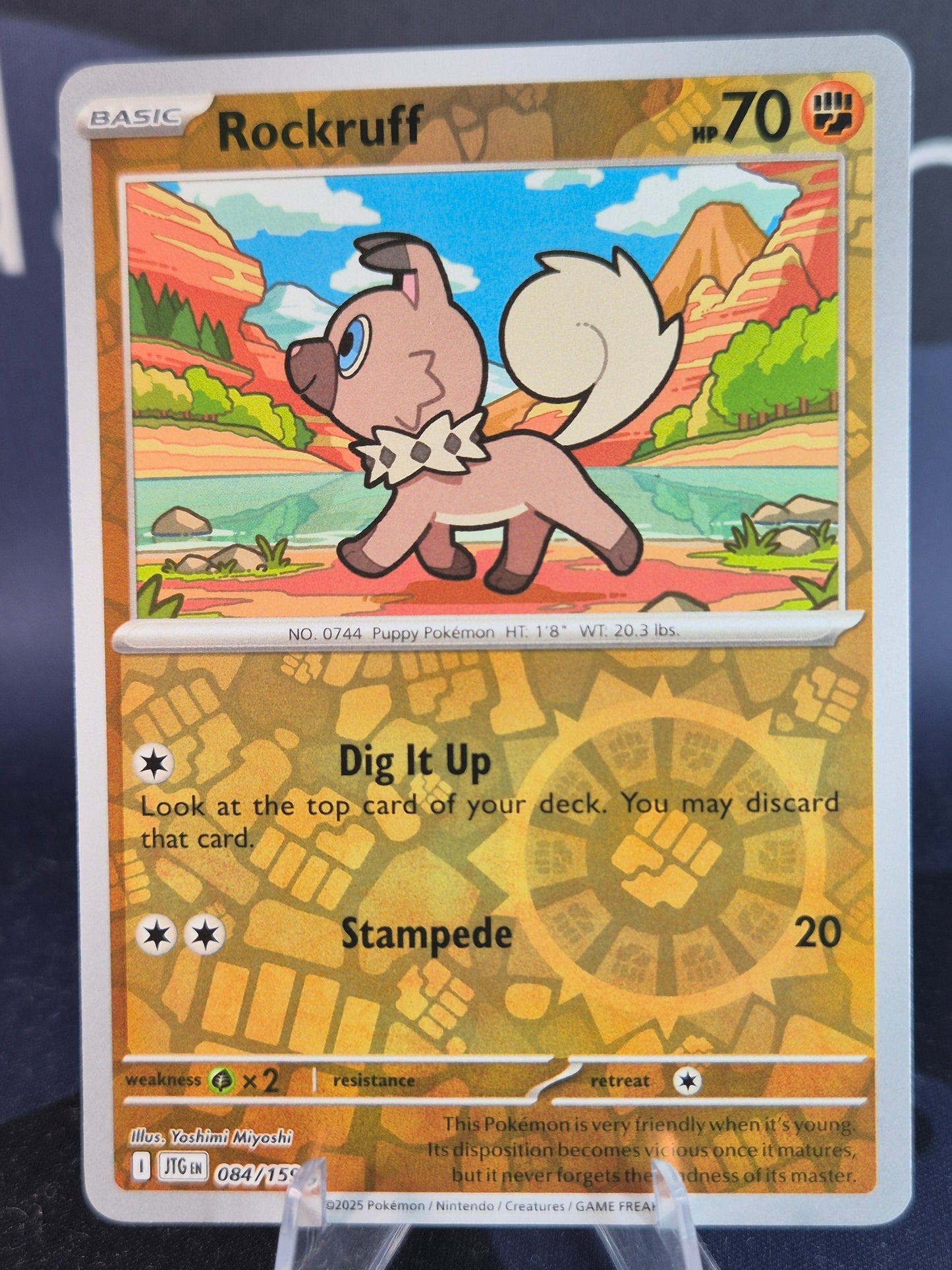 Rockruff 084/159 Journey Together RH