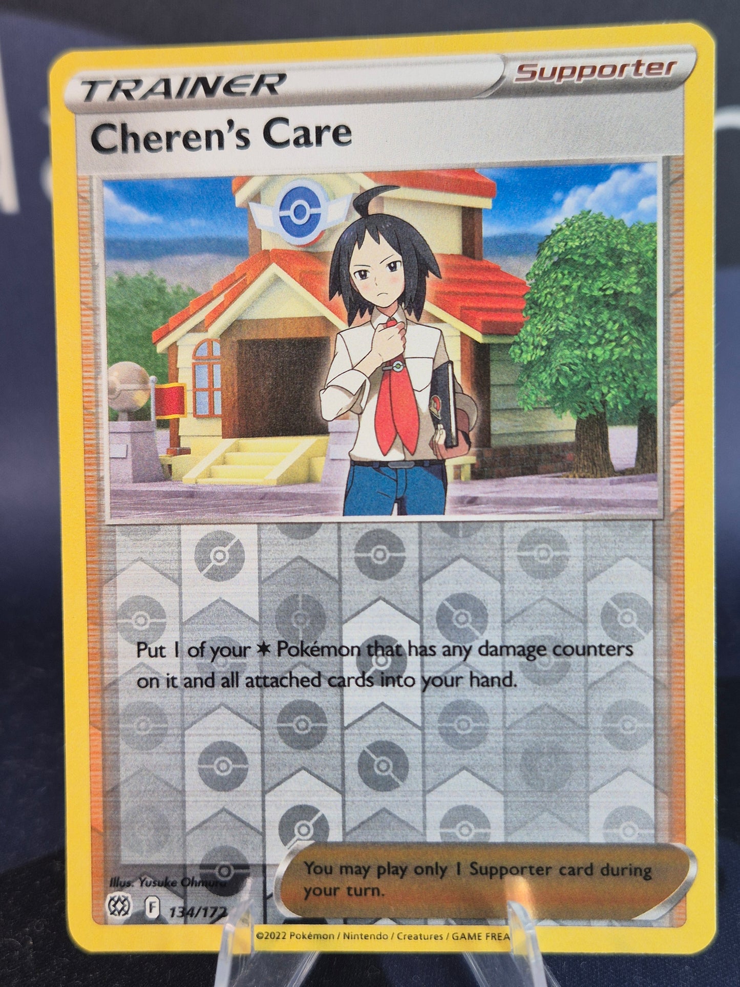 Cheren's Care 134/172 Brilliant Stars RH