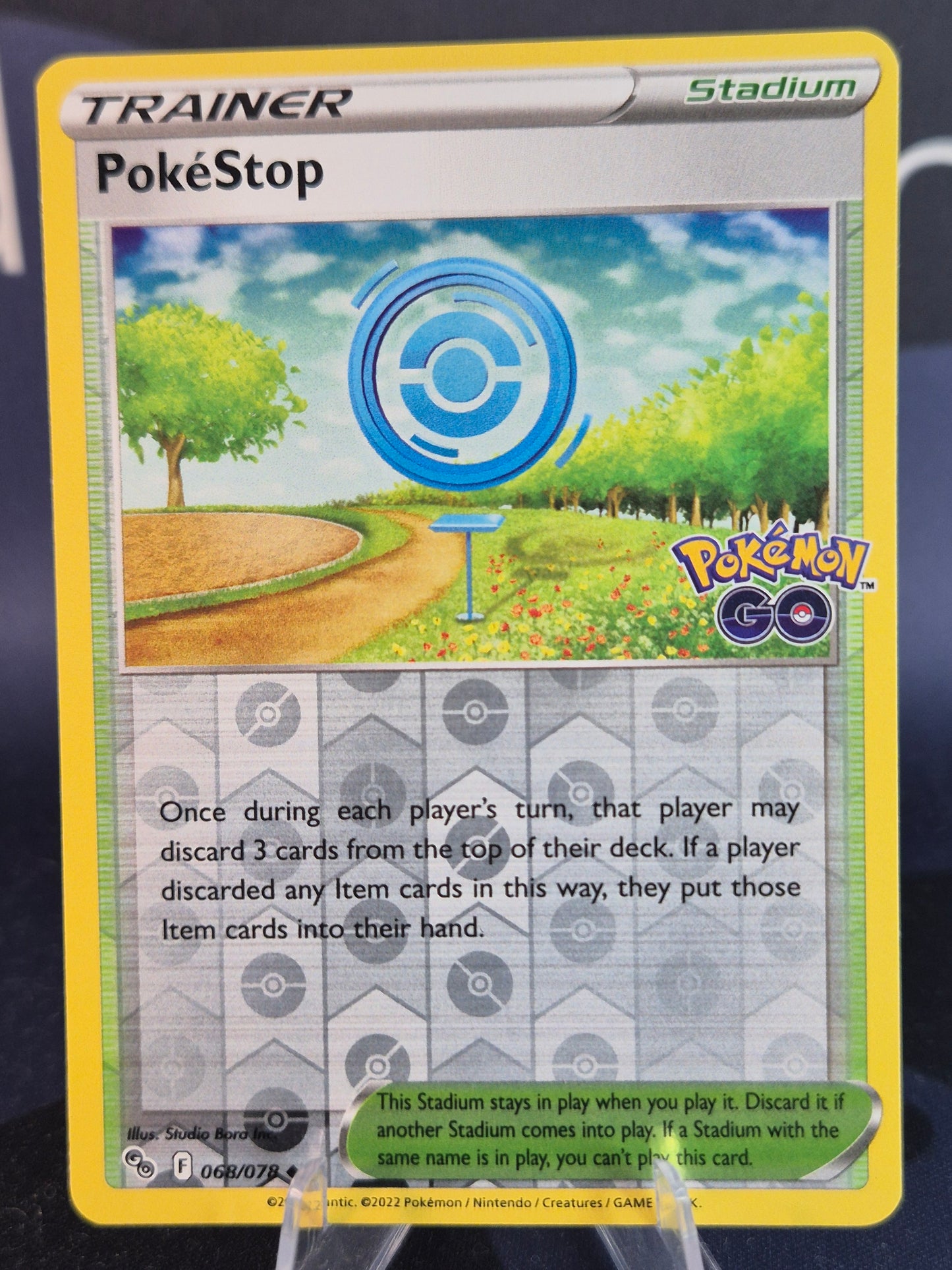 PokeStop 068/078 Pokemon Go RH