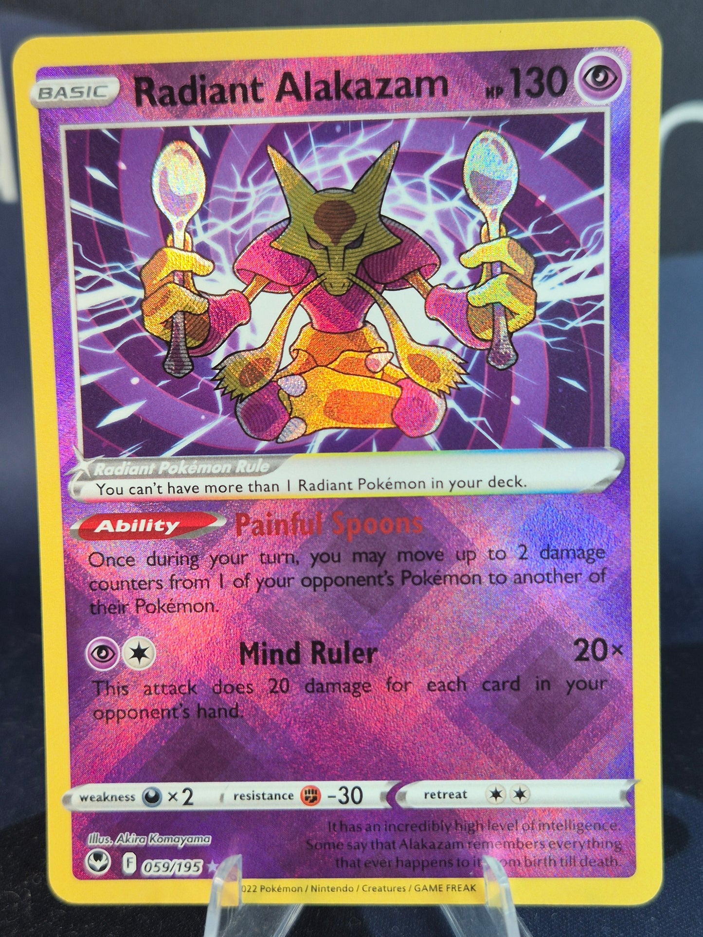 Radiant Alakazam 059/195 Silver Tempest