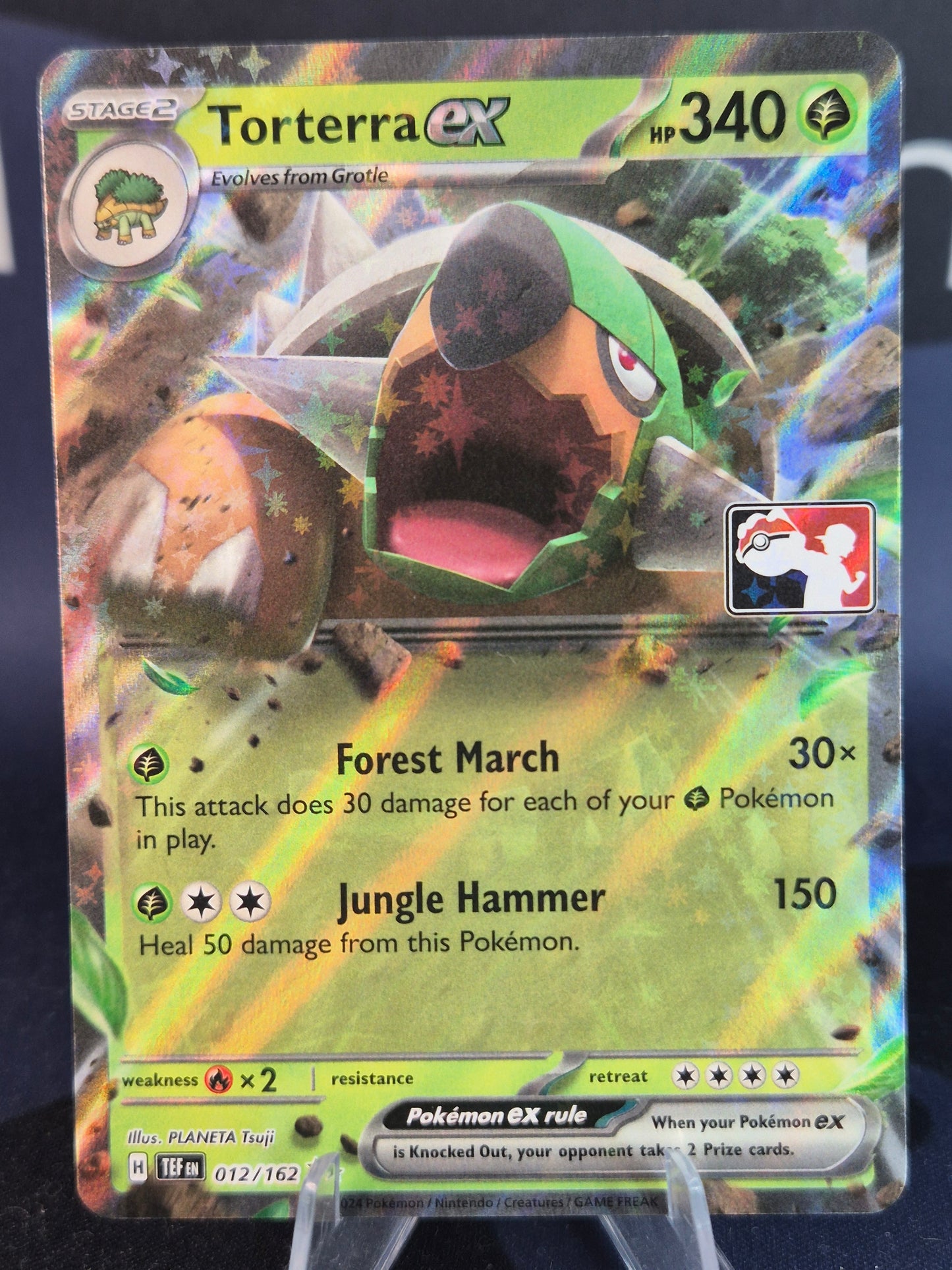 Torterra ex Play Stamp Series 6