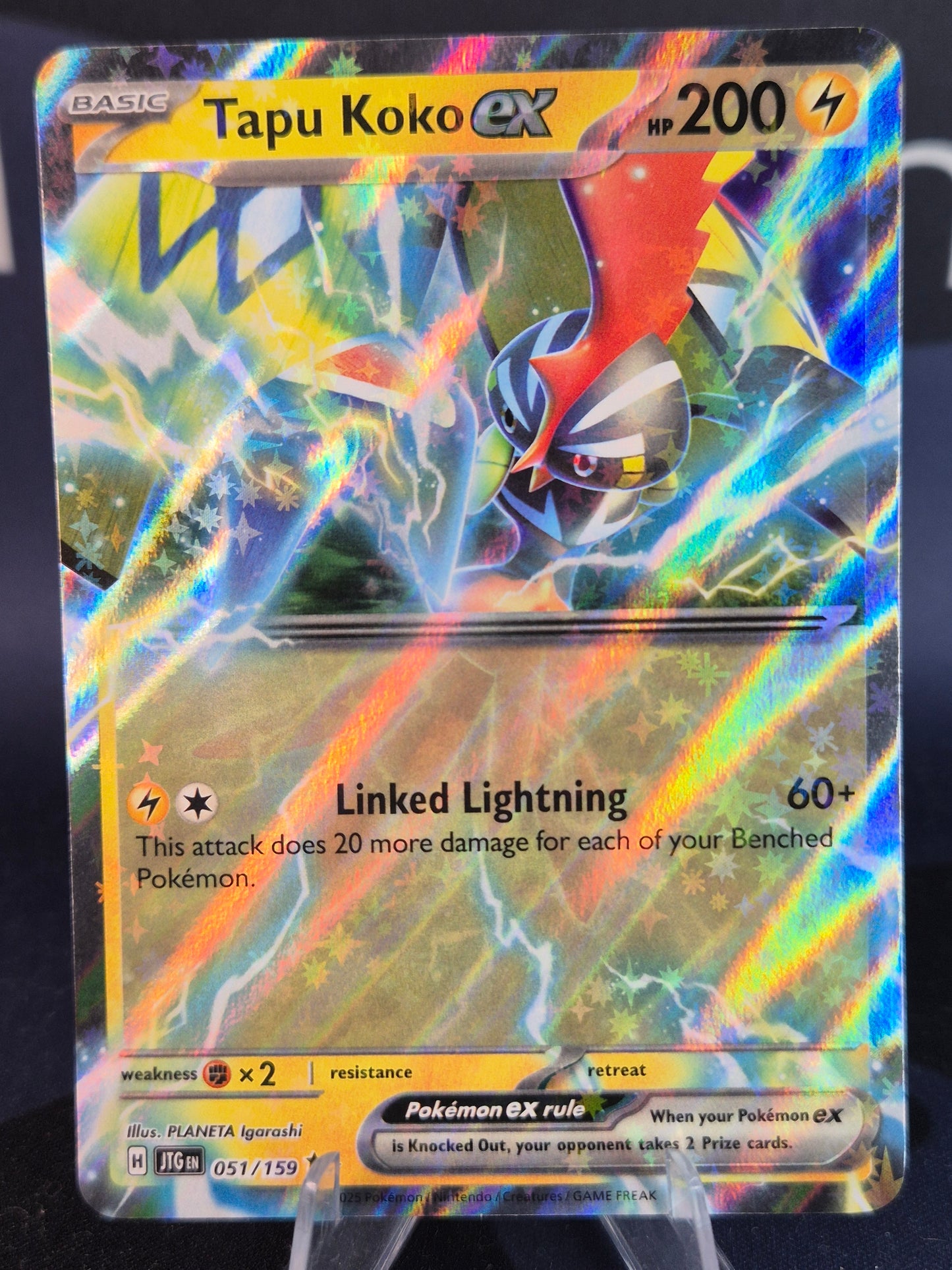 Tapu Koko ex 051/159 Journey Together Double Rare