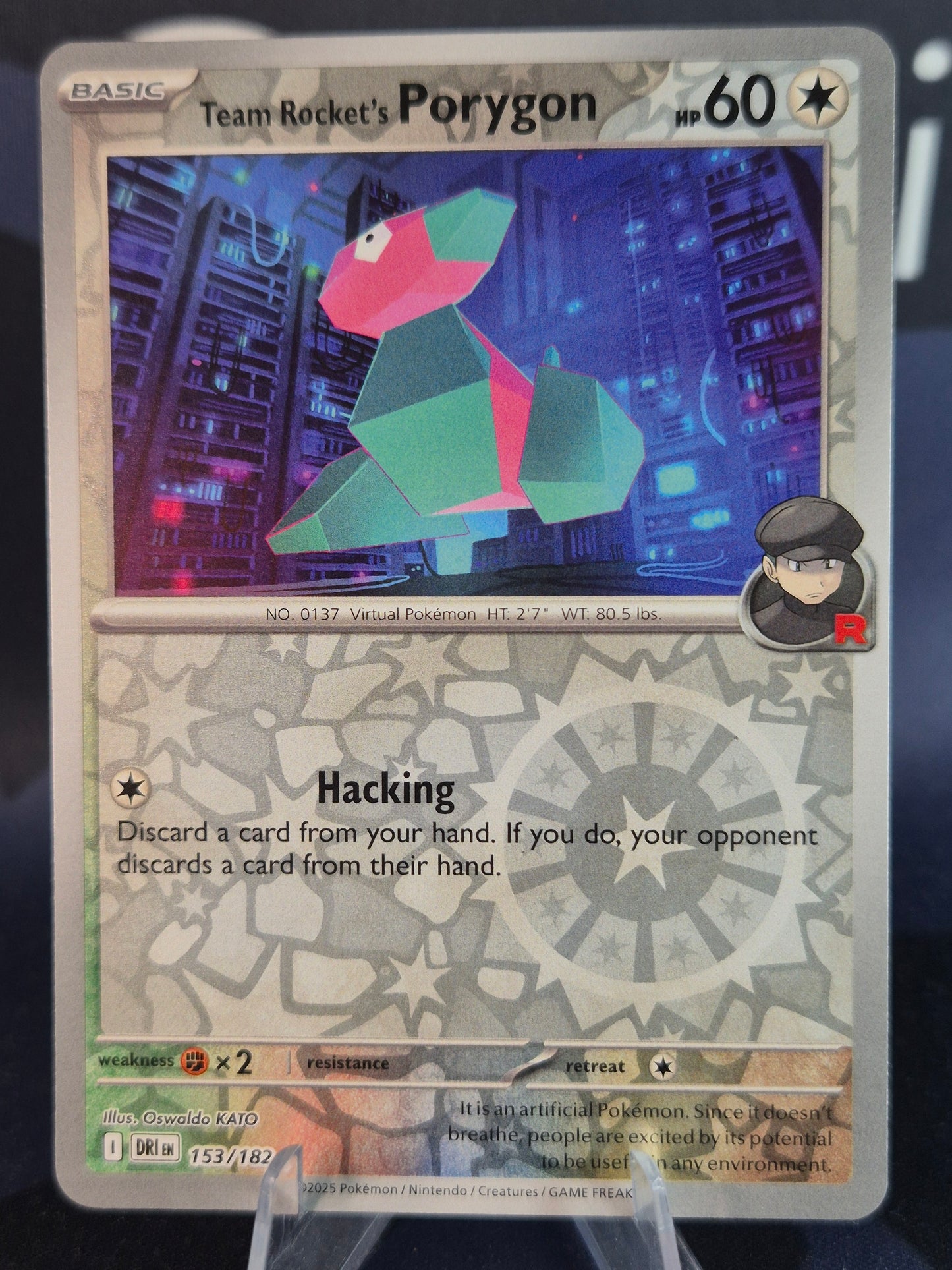 Team Rocket's Porygon 153/182 Destined Rivals RH